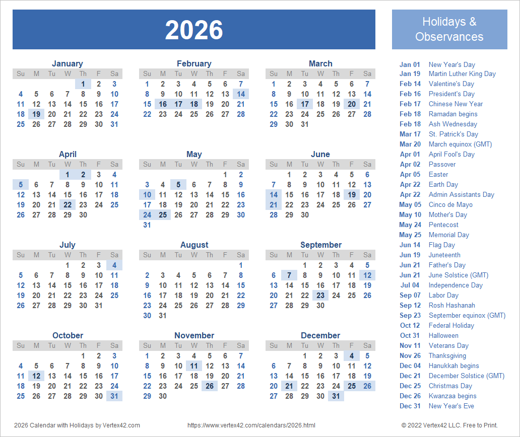 1032x868 Calendar Templates and Image