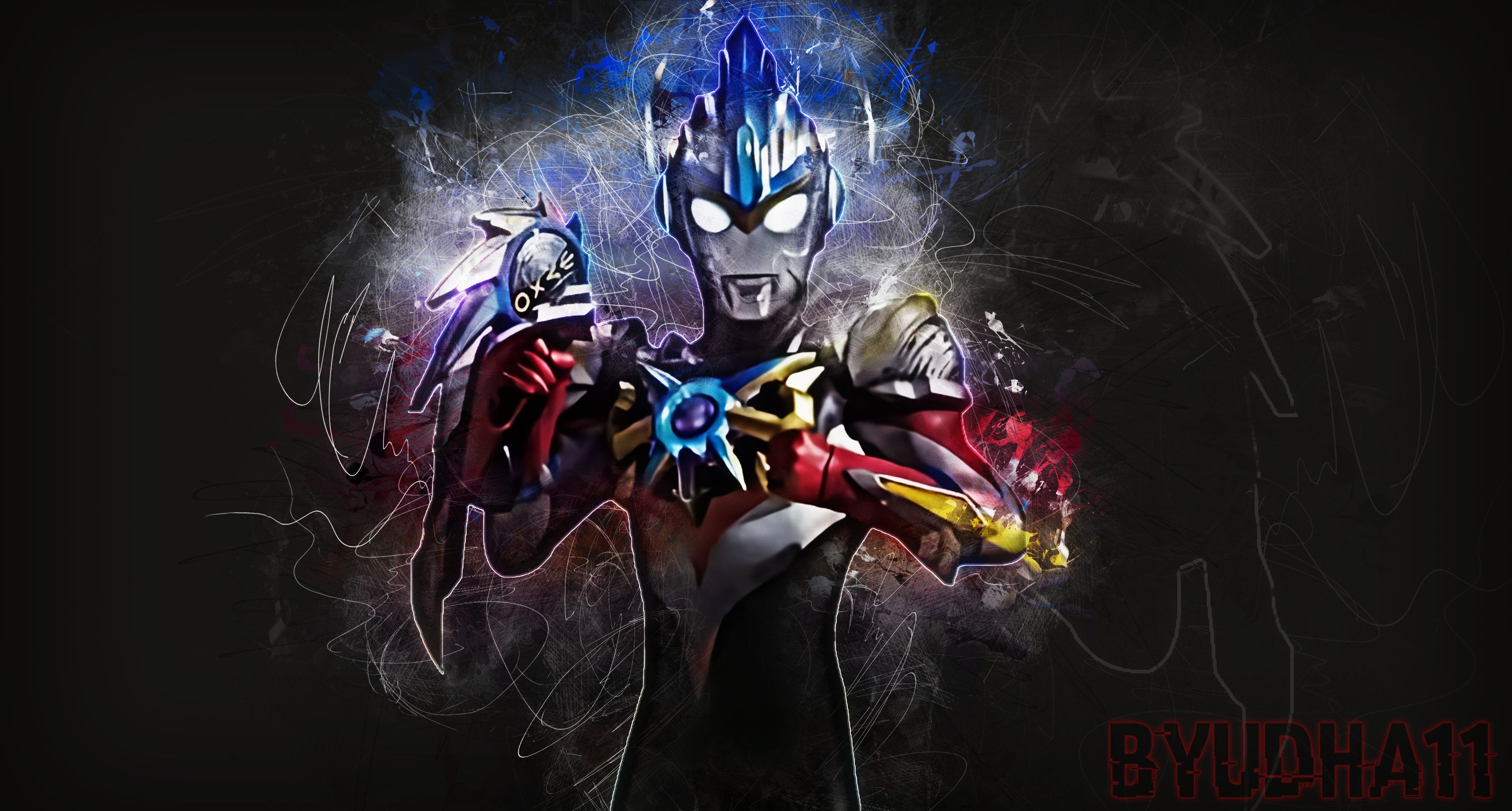3840x2060 Ultraman Wallpaper