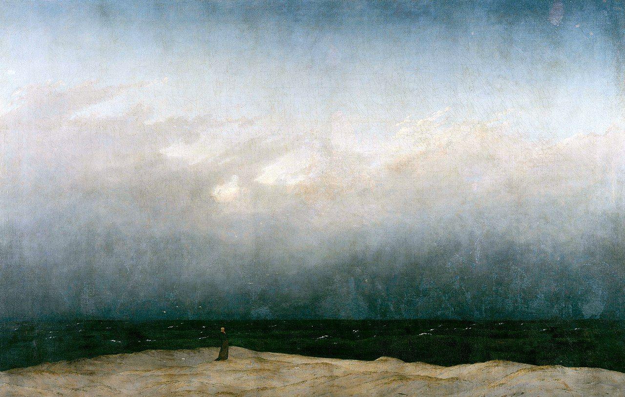 1280x814 Caspar David Friedrich Mönch am Meer Art