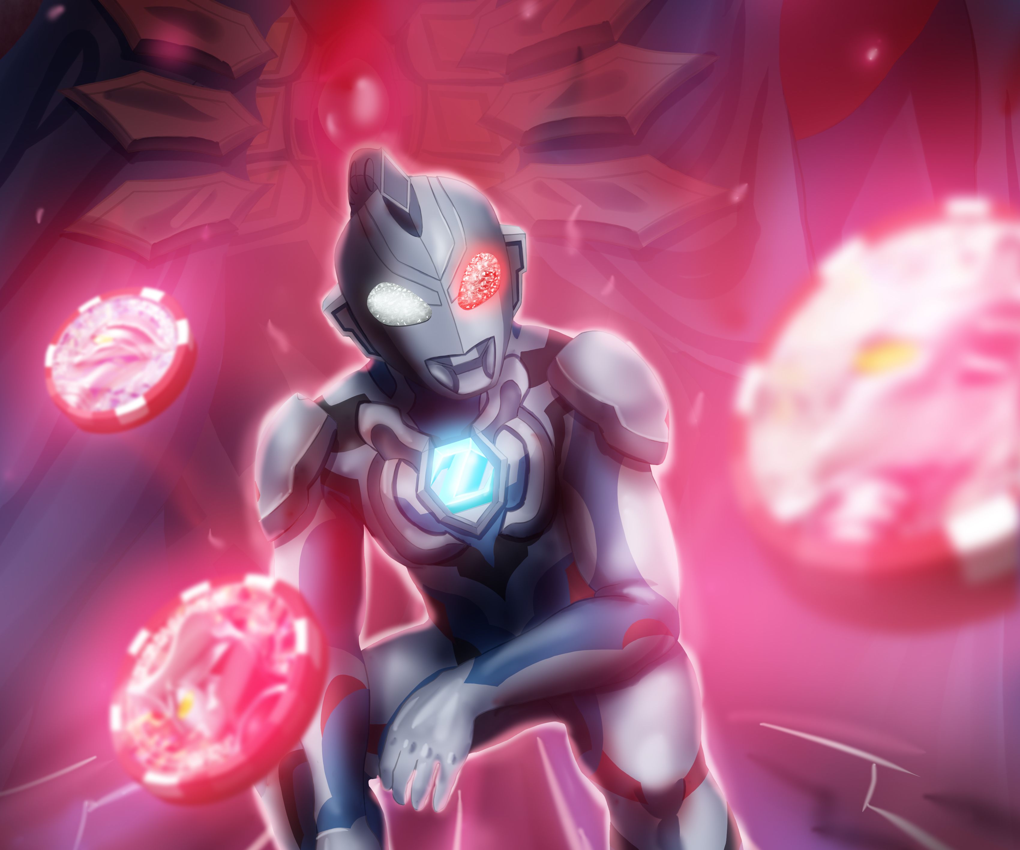 3400x2833 Download Anime Ultraman (DC Comics) HD Wallpaper by よしふと