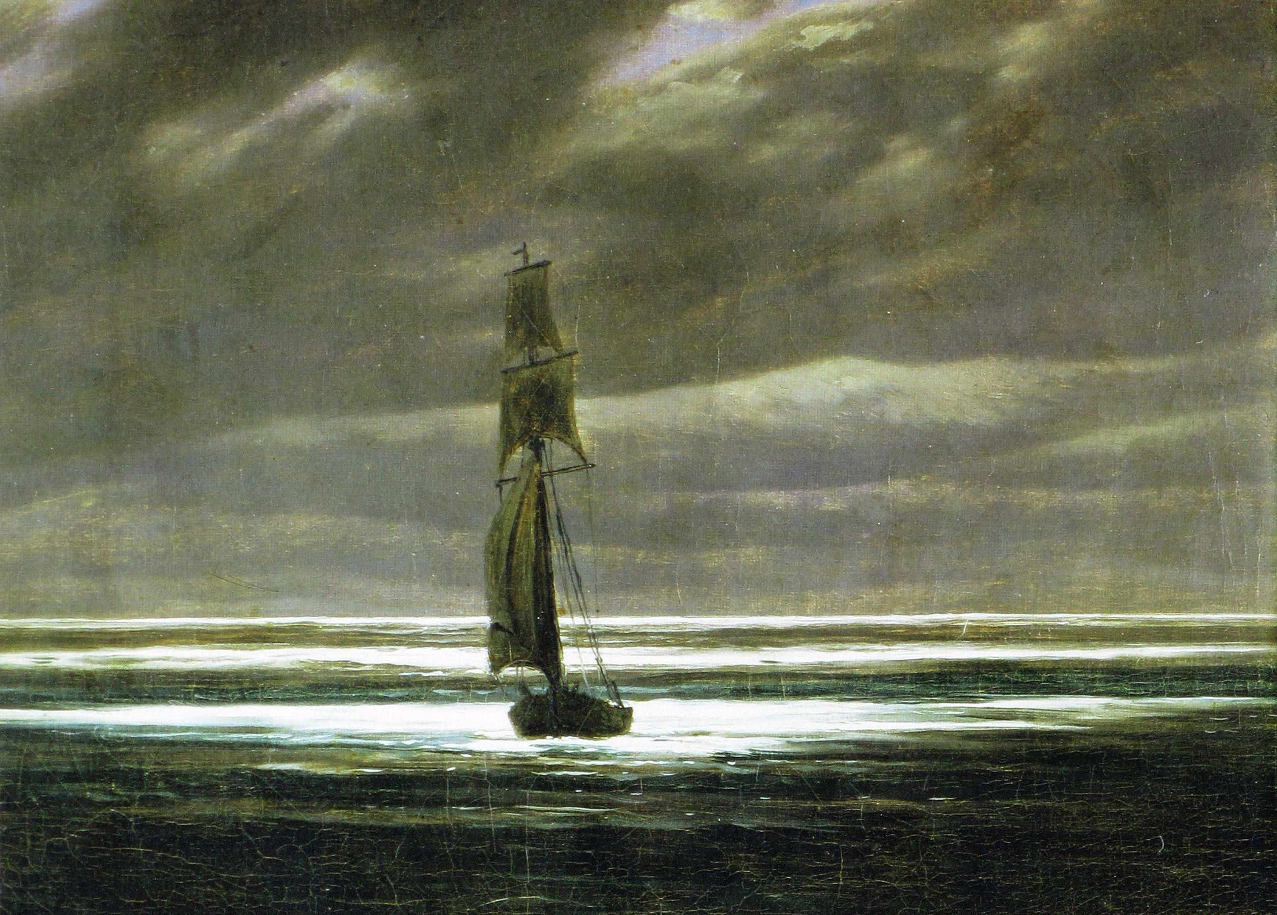 2600x1862 Caspar David Friedrich HD wallpaper free download