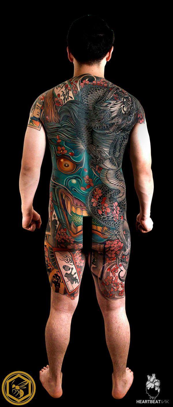 600x1404 best Hannya mask Tattoos image. Japan tattoo