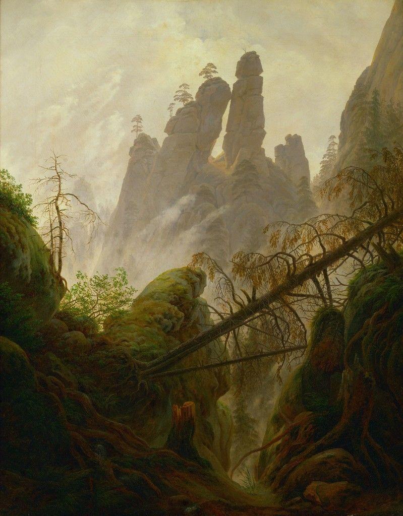 799x1024 The Mysteries behind Caspar David Friedrich's “Wanderer above