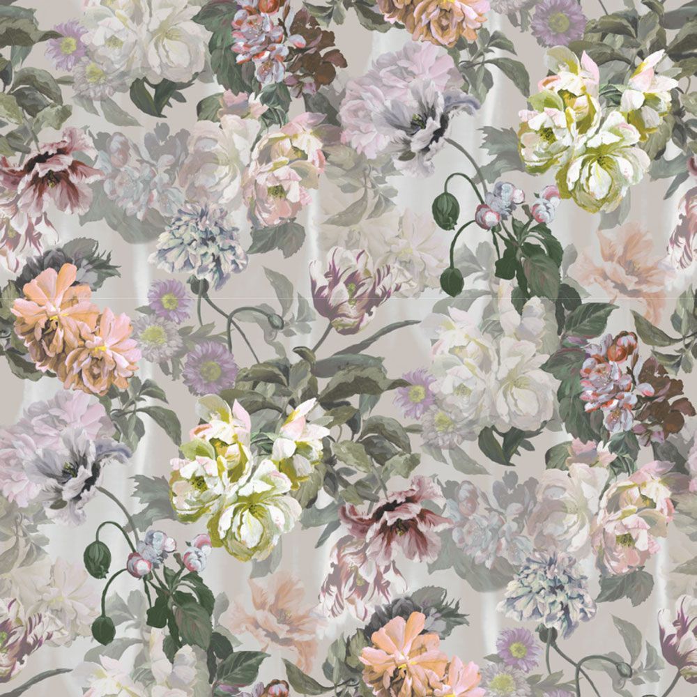 1000x1000 Delft Flower Grande by Designers Guild : Wallpaper Direct