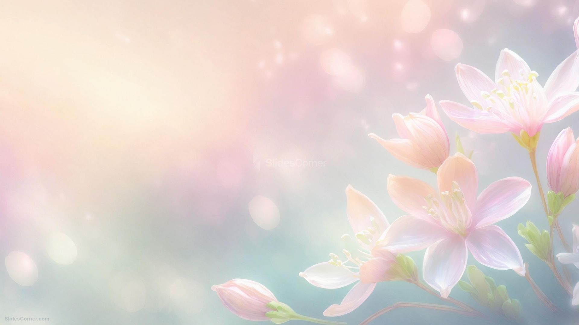 1920x1080 Tuberose PPT Background Image Archive