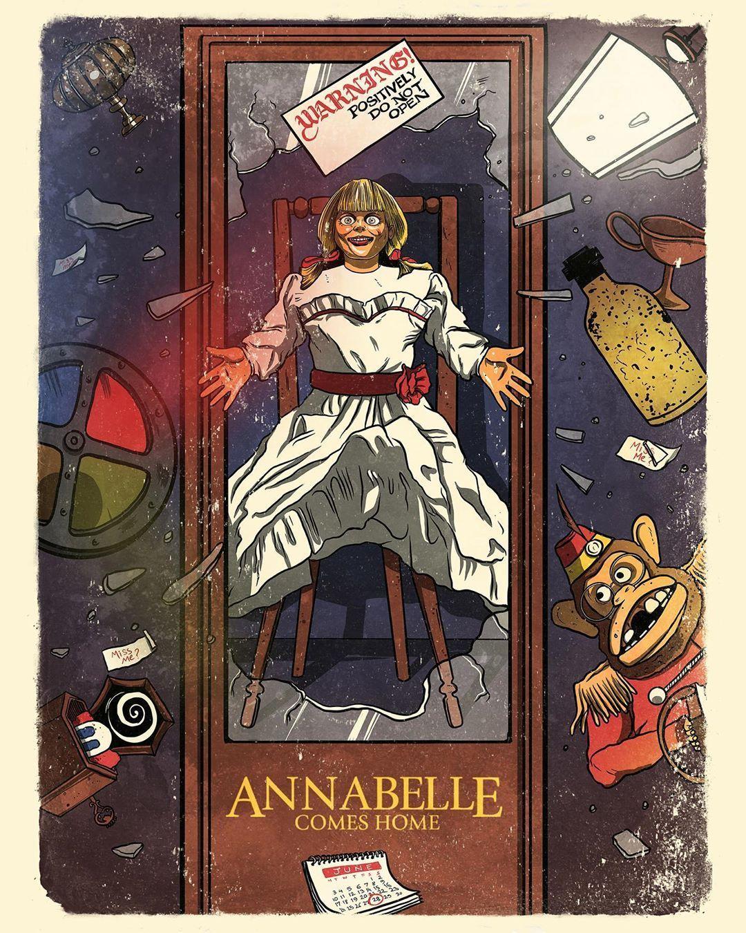 1080x1350 Annabelle Comes Home is an upcoming American supernatural horror