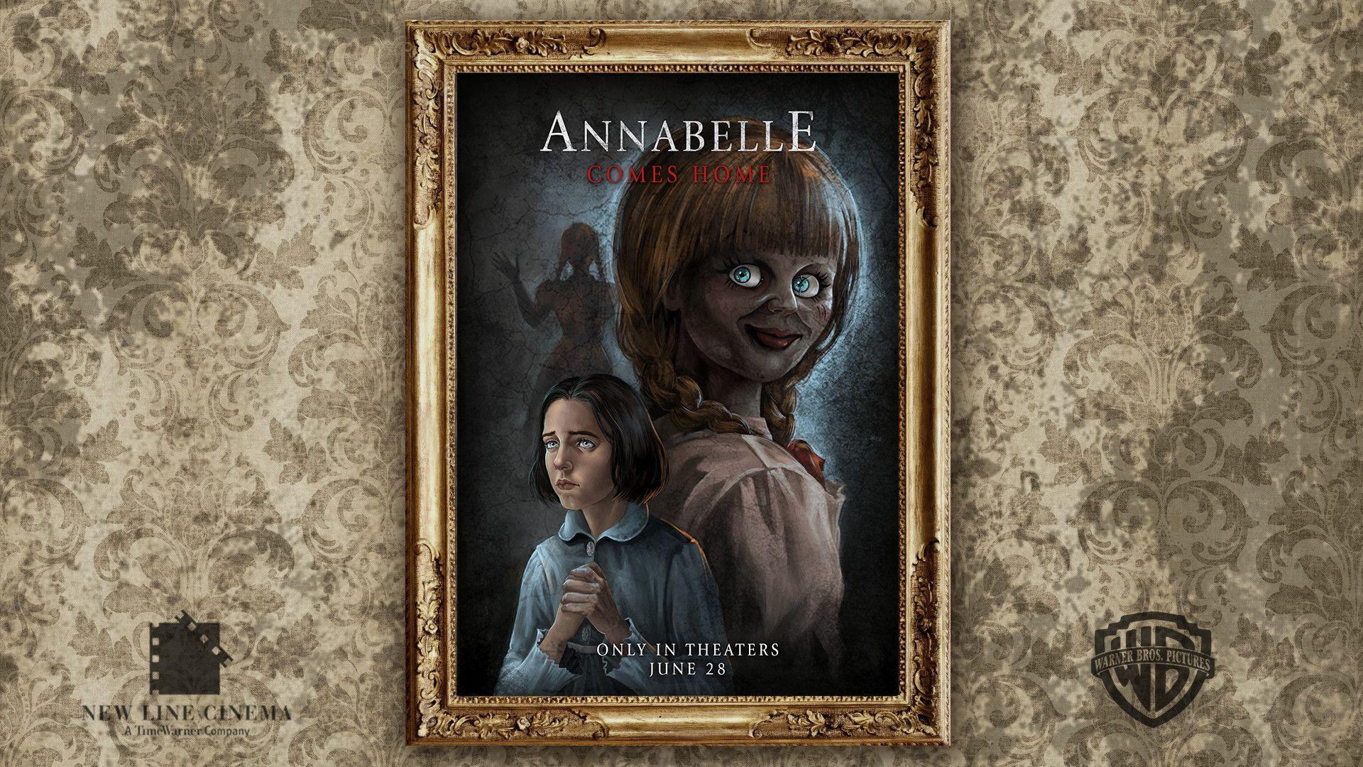 1920x1080 Create artwork inspired by Annabelle Comes Home