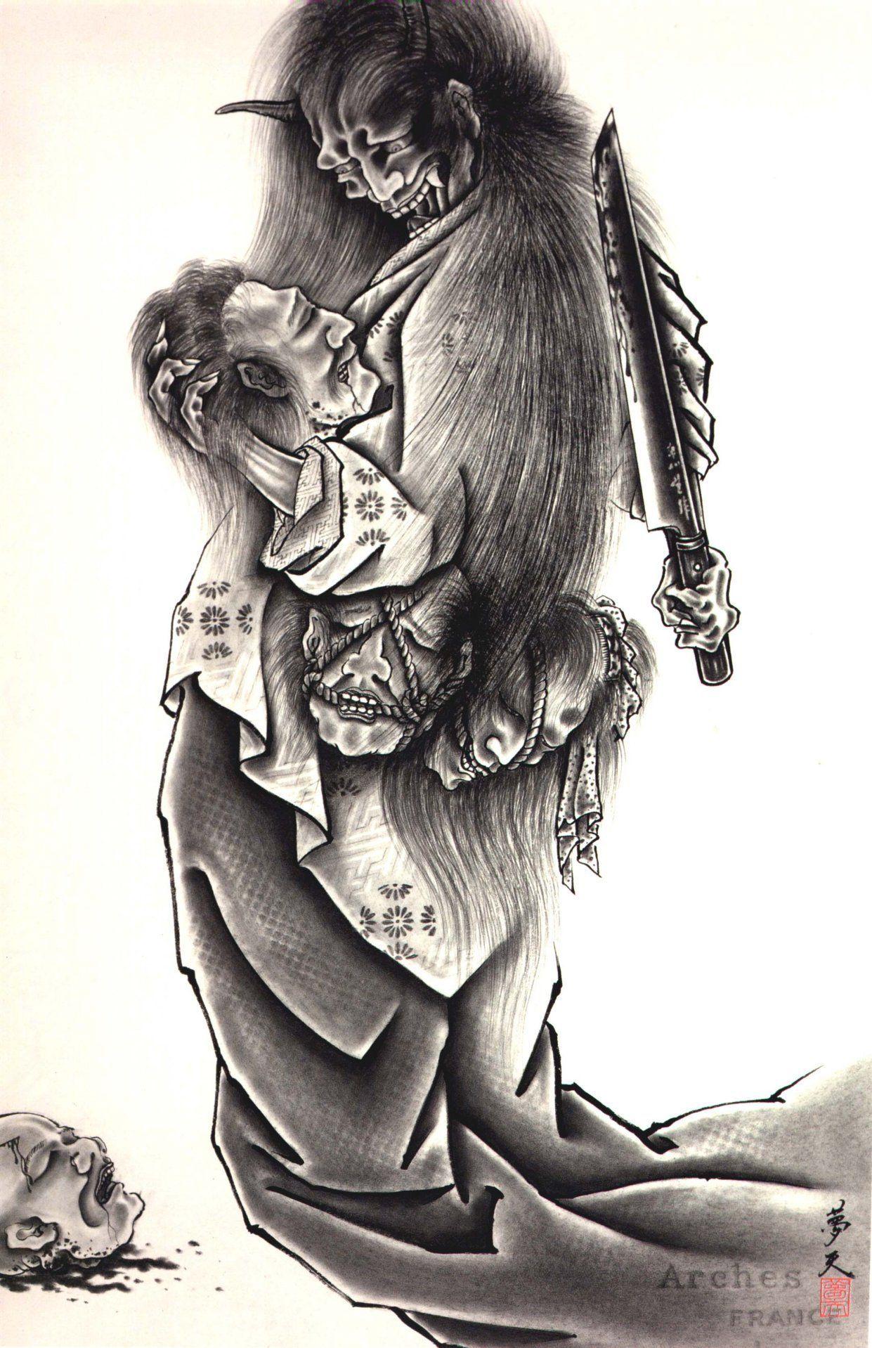 1241x1918 Pics Photo Demon Tattoo Japanese Demon Tattoo Design