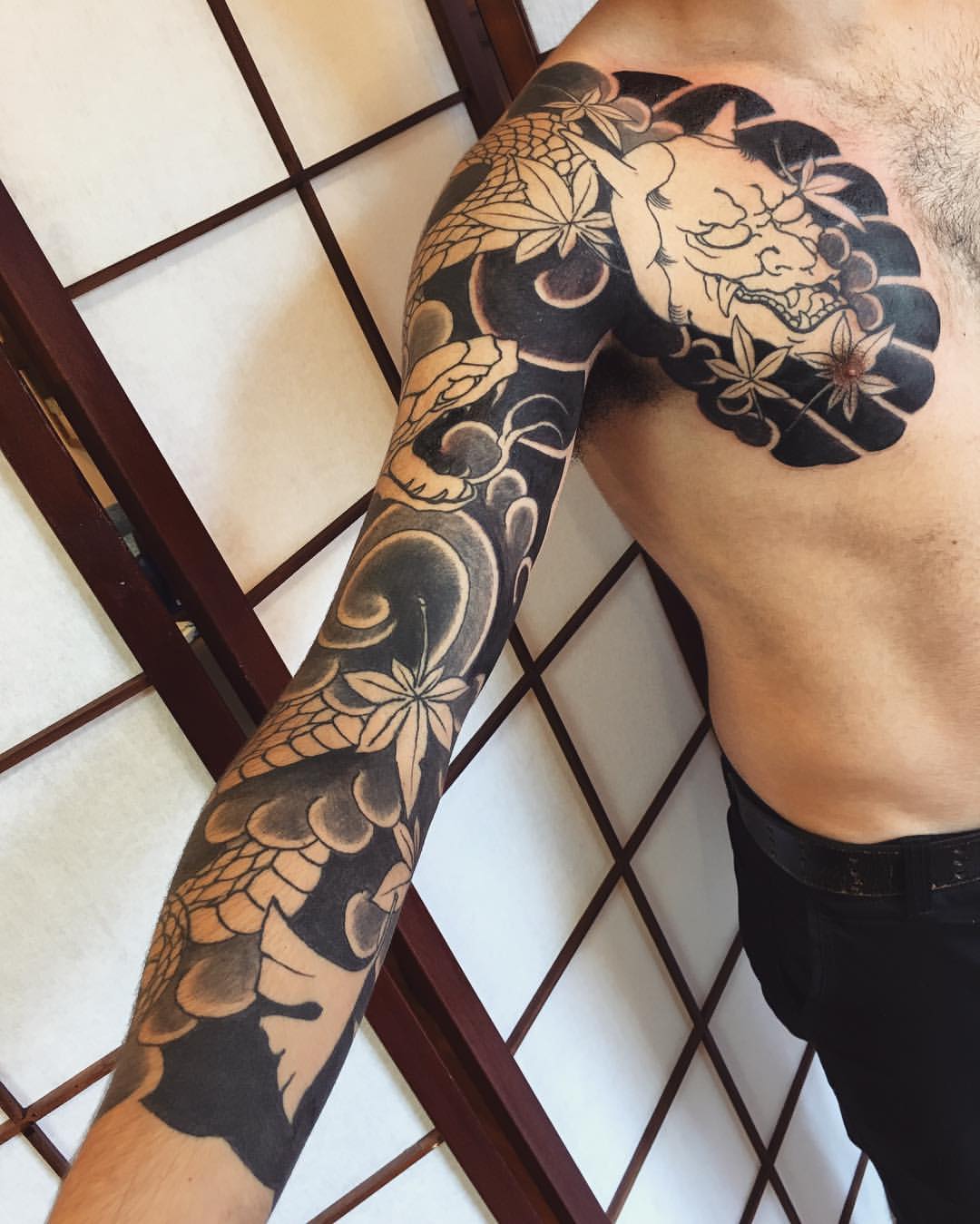 1080x1349 Japanese Tattoos by Cacau Horihana. Tattoos and Henna