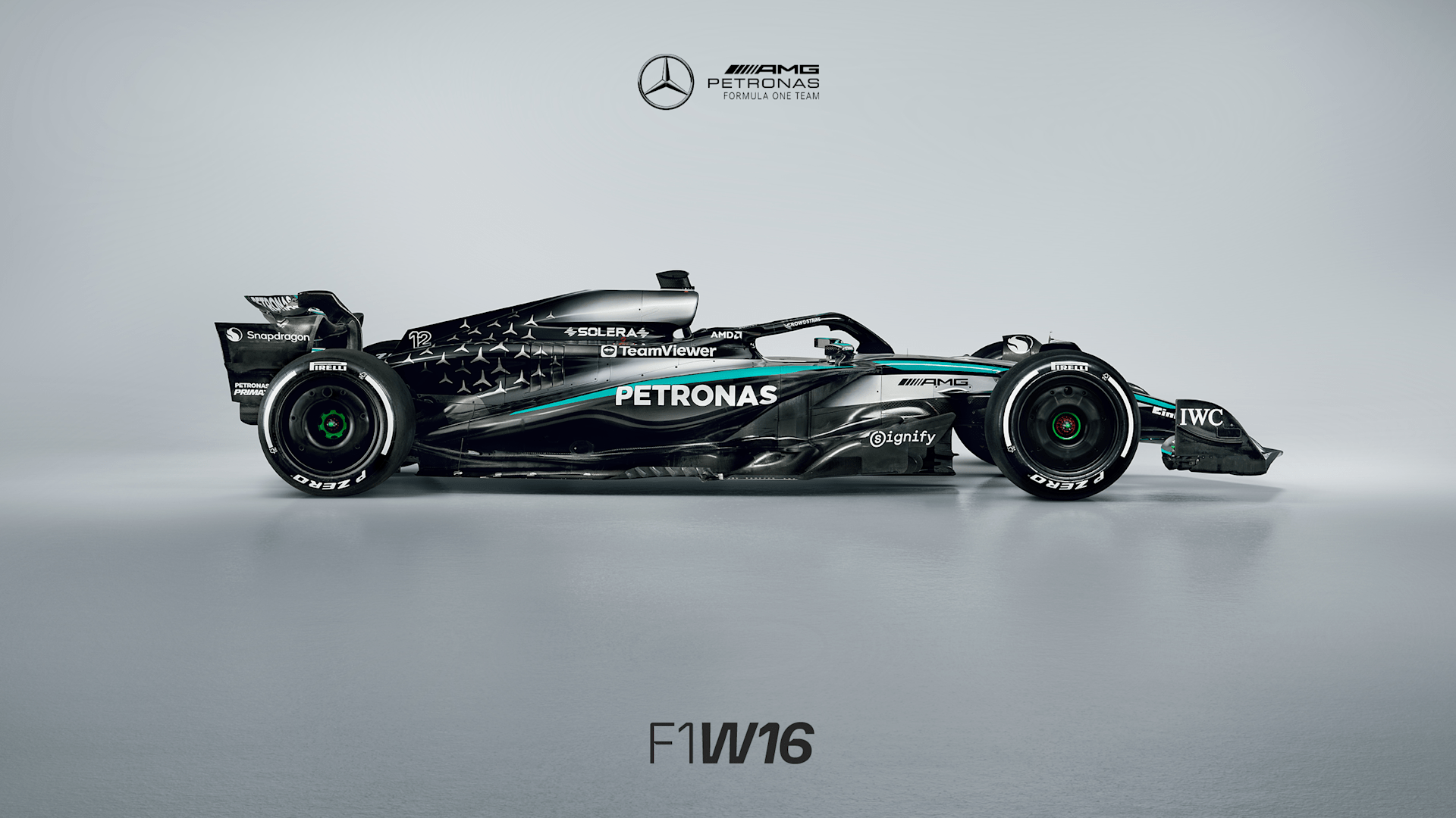 1920x1080 Wallpaper AMG PETRONAS F1 Team