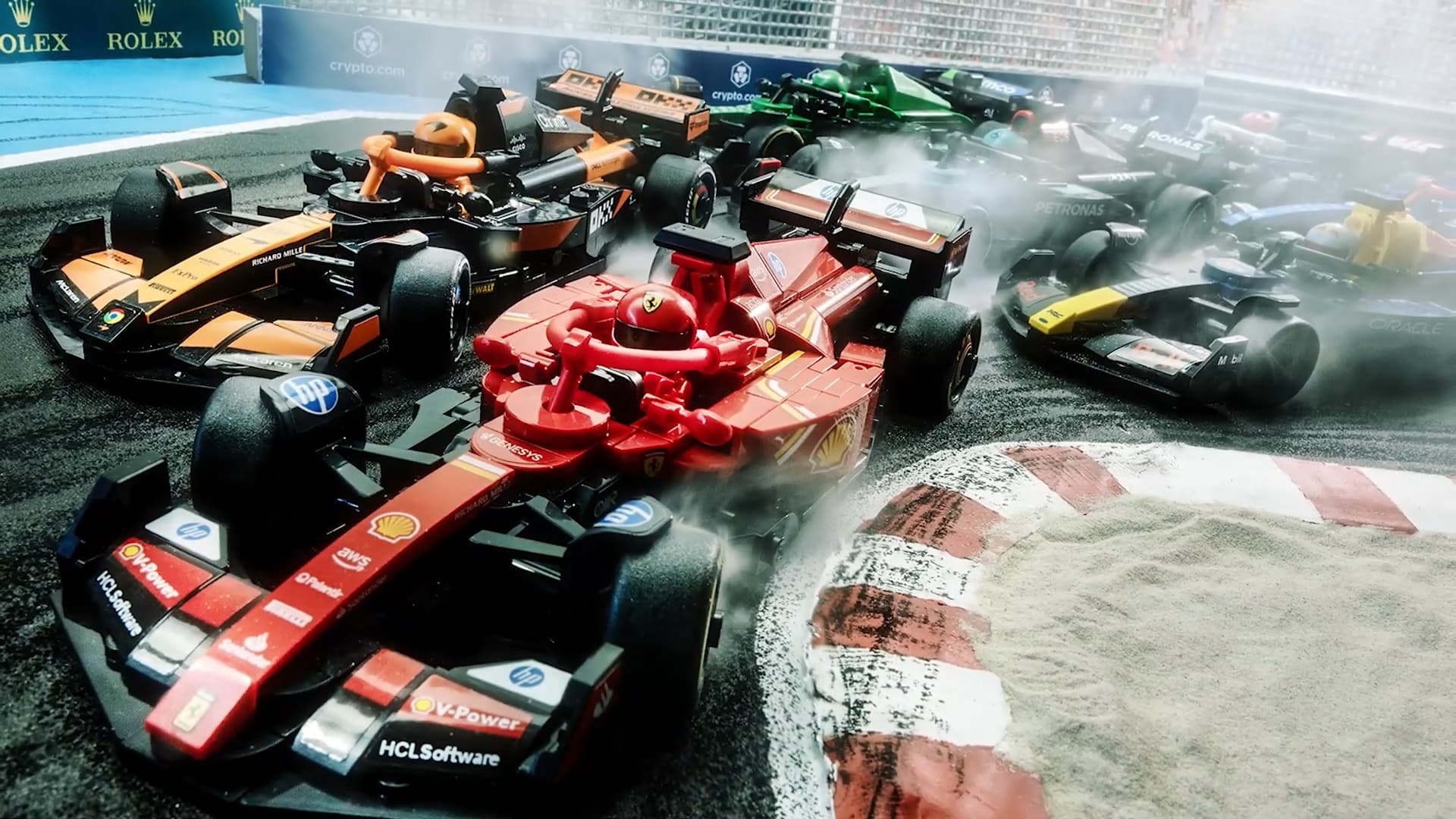 1920x1080 Recreating The High Octane Excitement Of F1 By Photographing LEGO Cars
