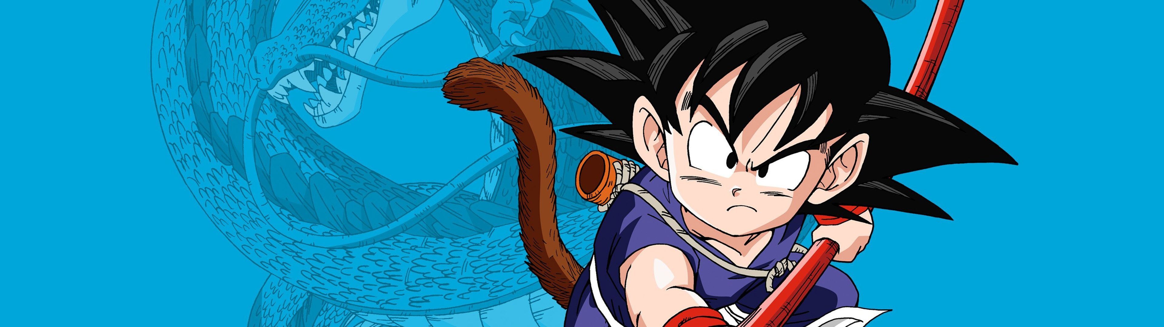 3840x1080 Dragon Ball Wallpaper 4K, Season Anime series, Goku