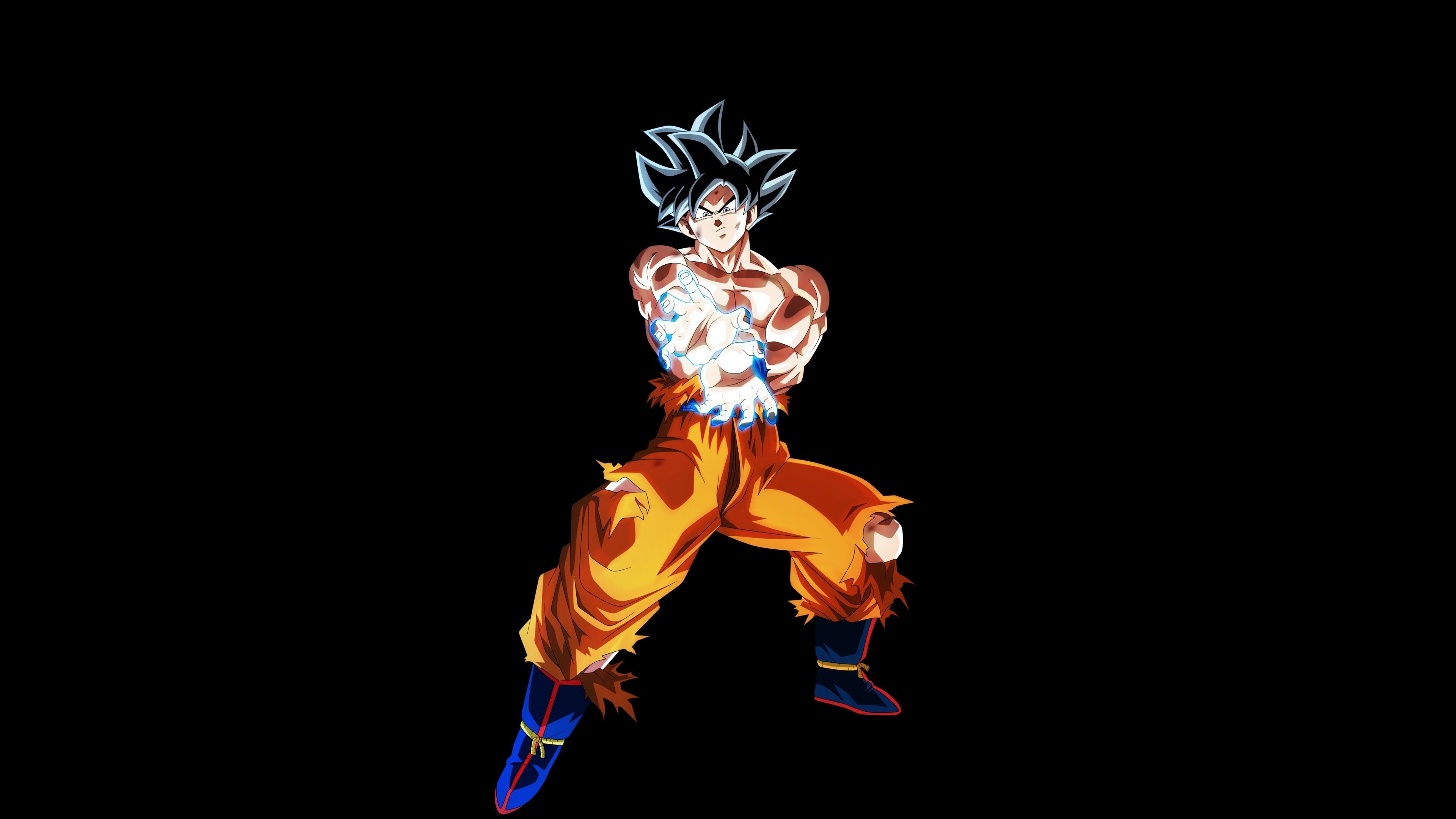 3840x2160 Goku Kamehameha Wallpaper