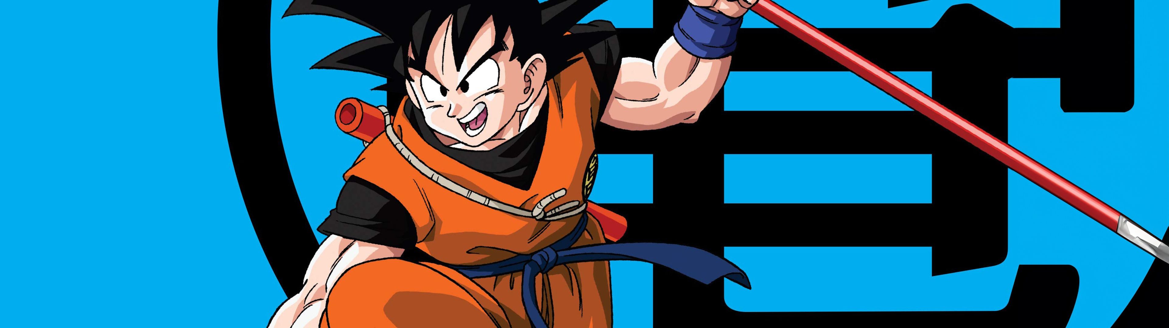 3840x1080 Dragon Ball Wallpaper 4K, Season Goku