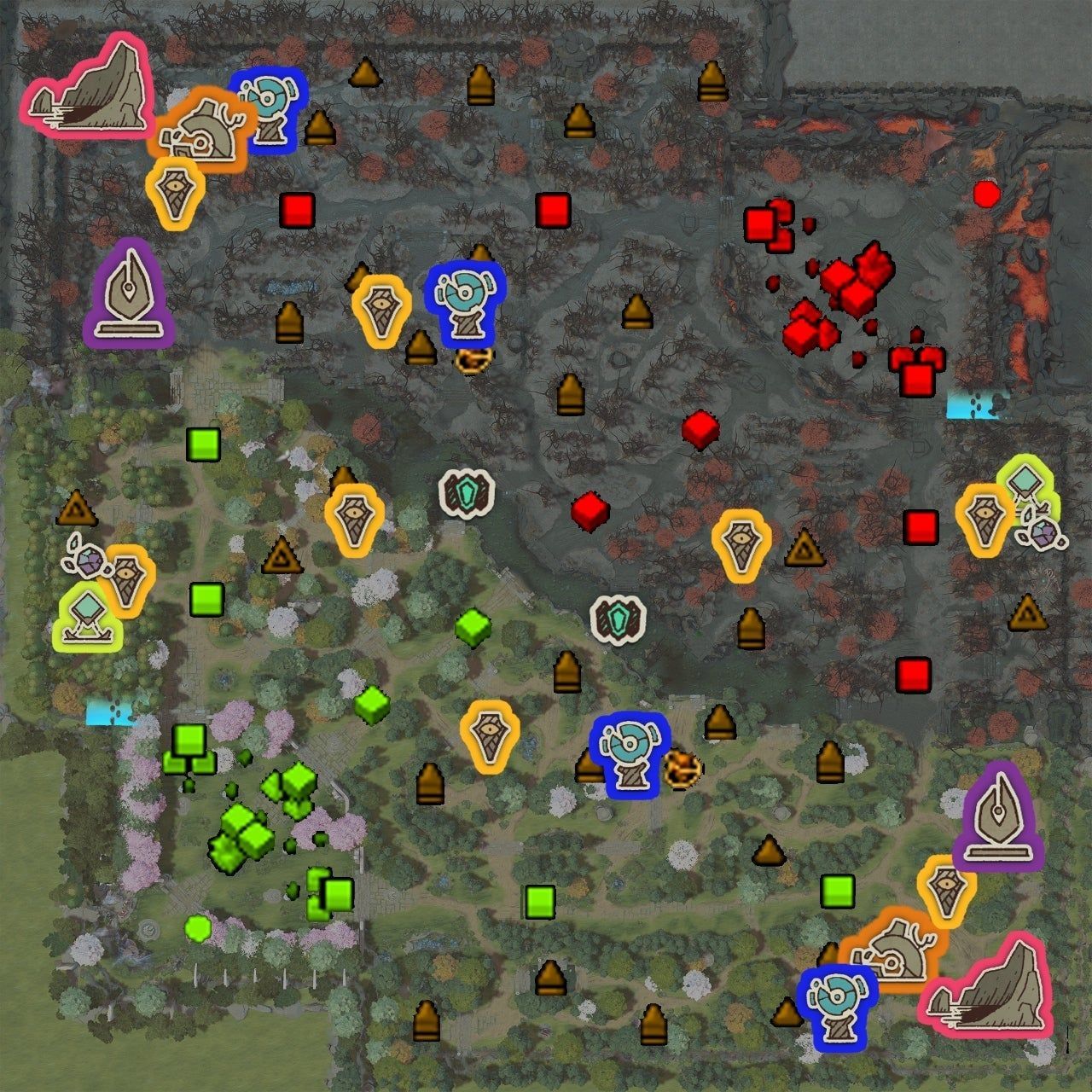 1280x1280 Dota 2 New Map April 2023 2 Guide