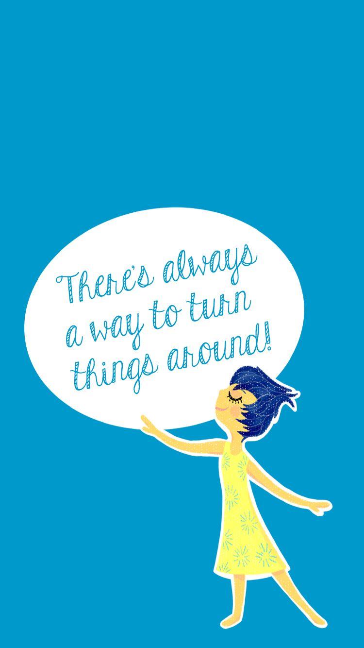 750x1334 Inside Out iPhone // Joy. Fabulous Wallpaper