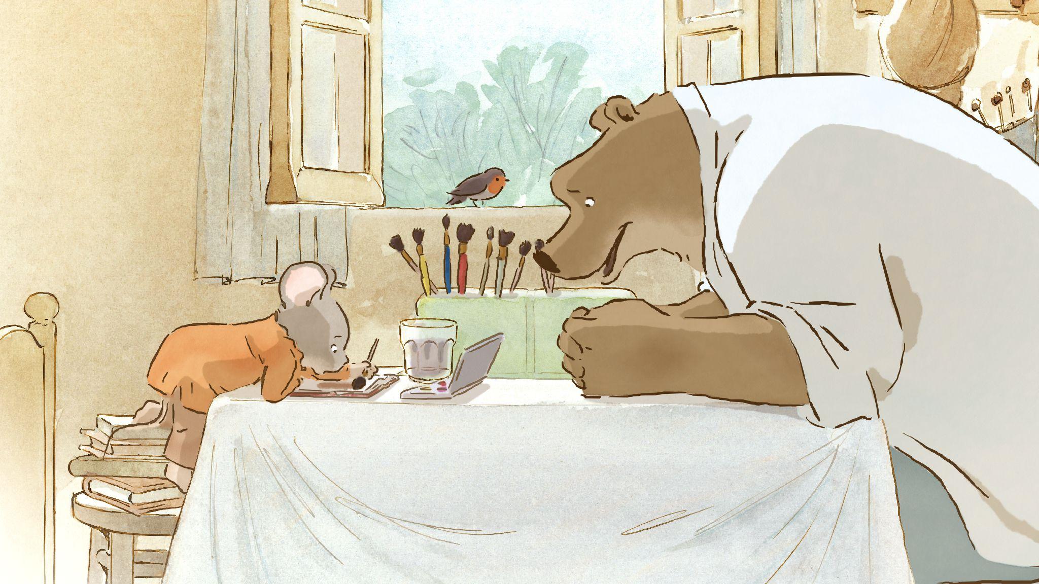 2048x1152 REVIEW 'Ernest & Celestine' Uniquely Beautiful, Quaint Film