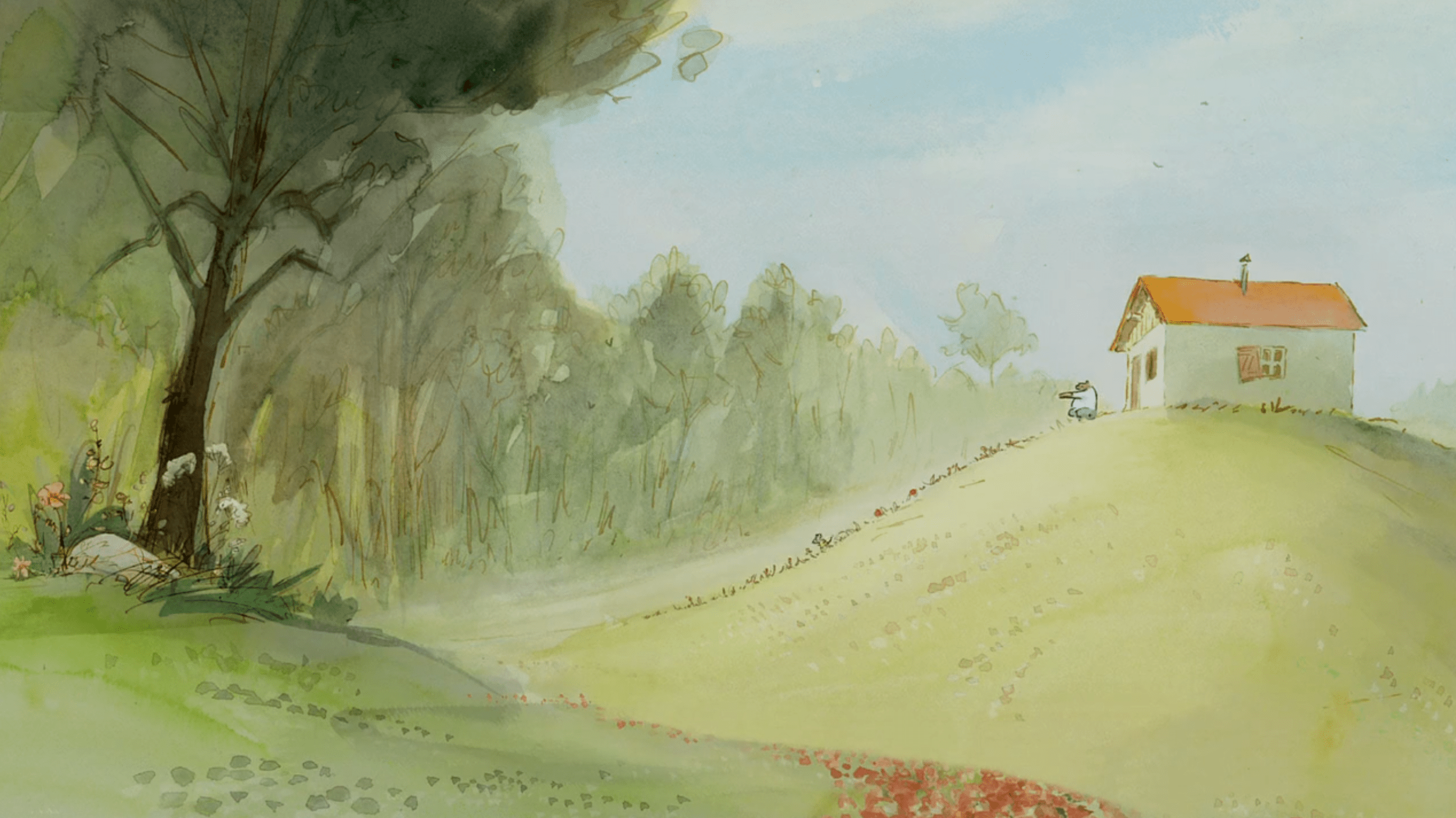 2526x1418 Ernest and Celestine scenes. Ernest and celestine, Art, Illustration