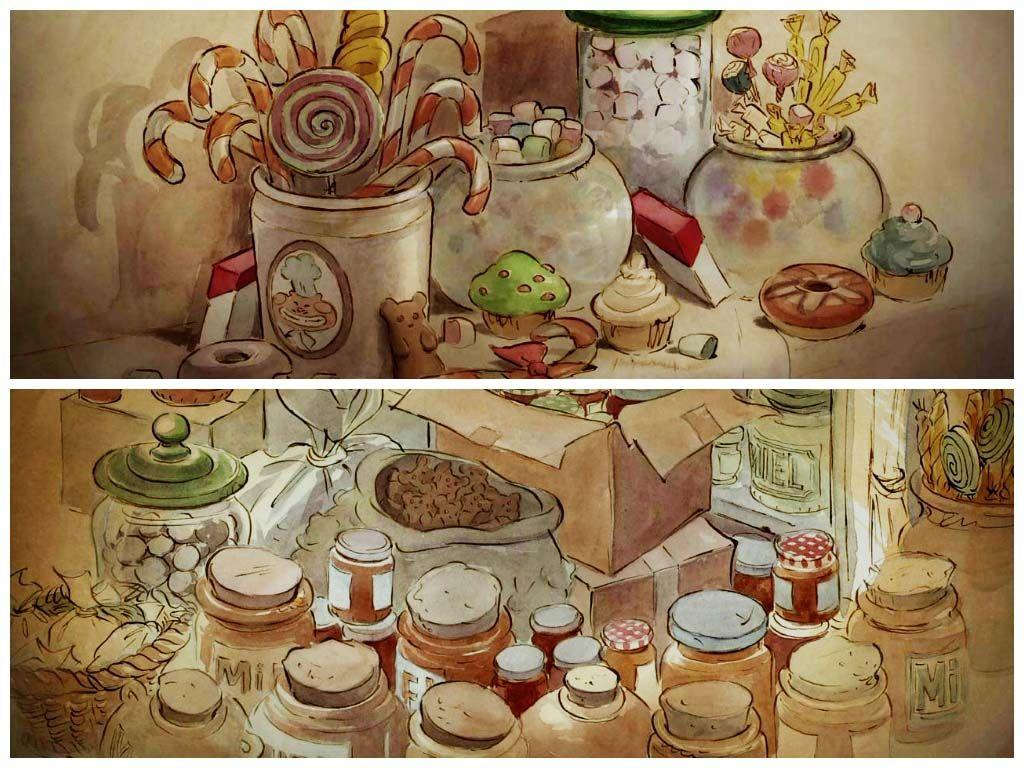 1024x768 Foodie Flicks: Ernest & Celestine (2012). THE GASTRONOMY AFICIONADO