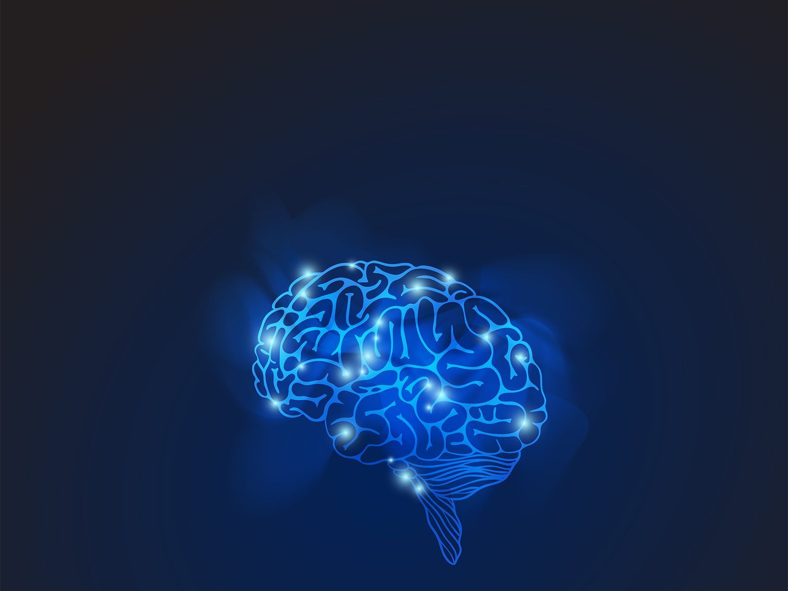 1600x1200 Neurology Background. Blue, Health, Medical Templates. Free PPT Grounds