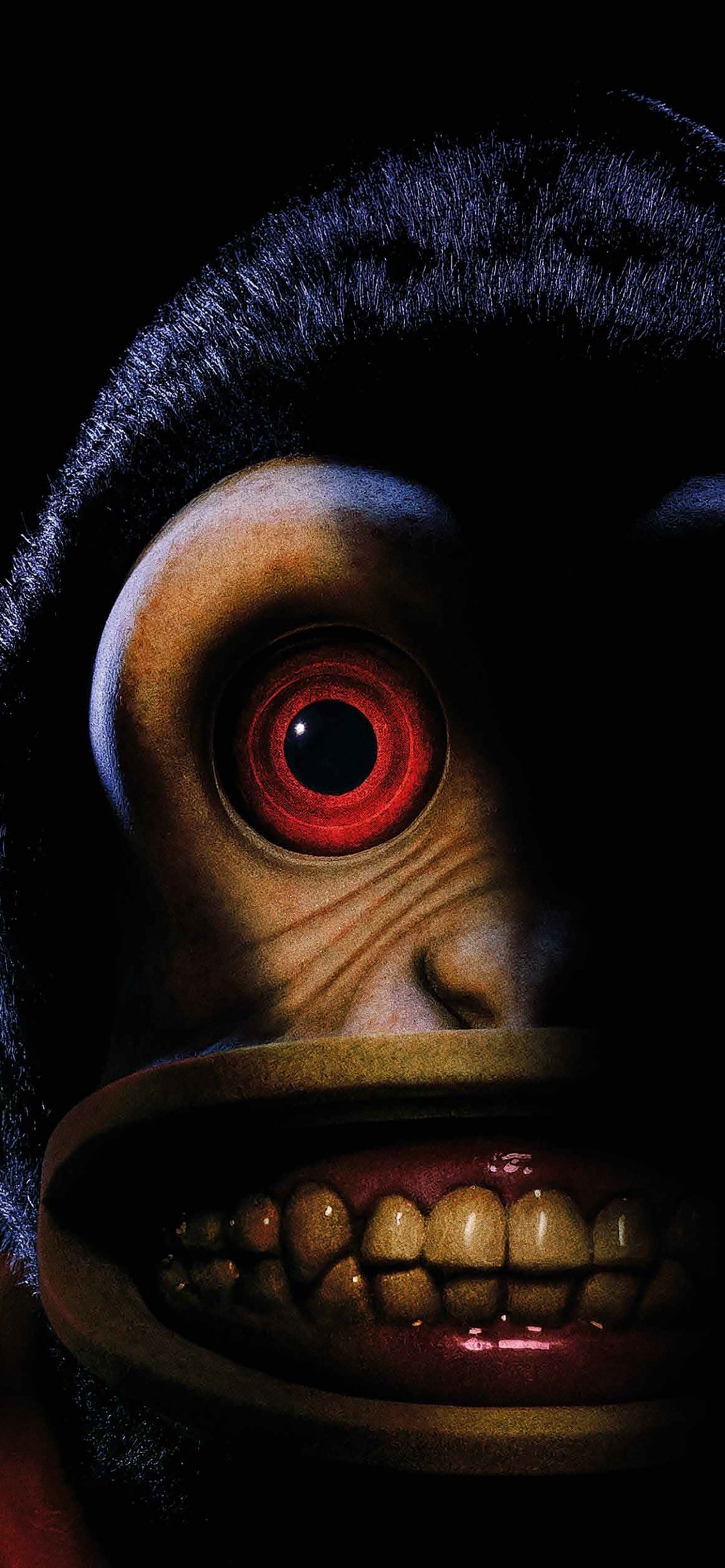 1284x2778 Most Popular The Monkey 2025 Movies Scary Wallpaper