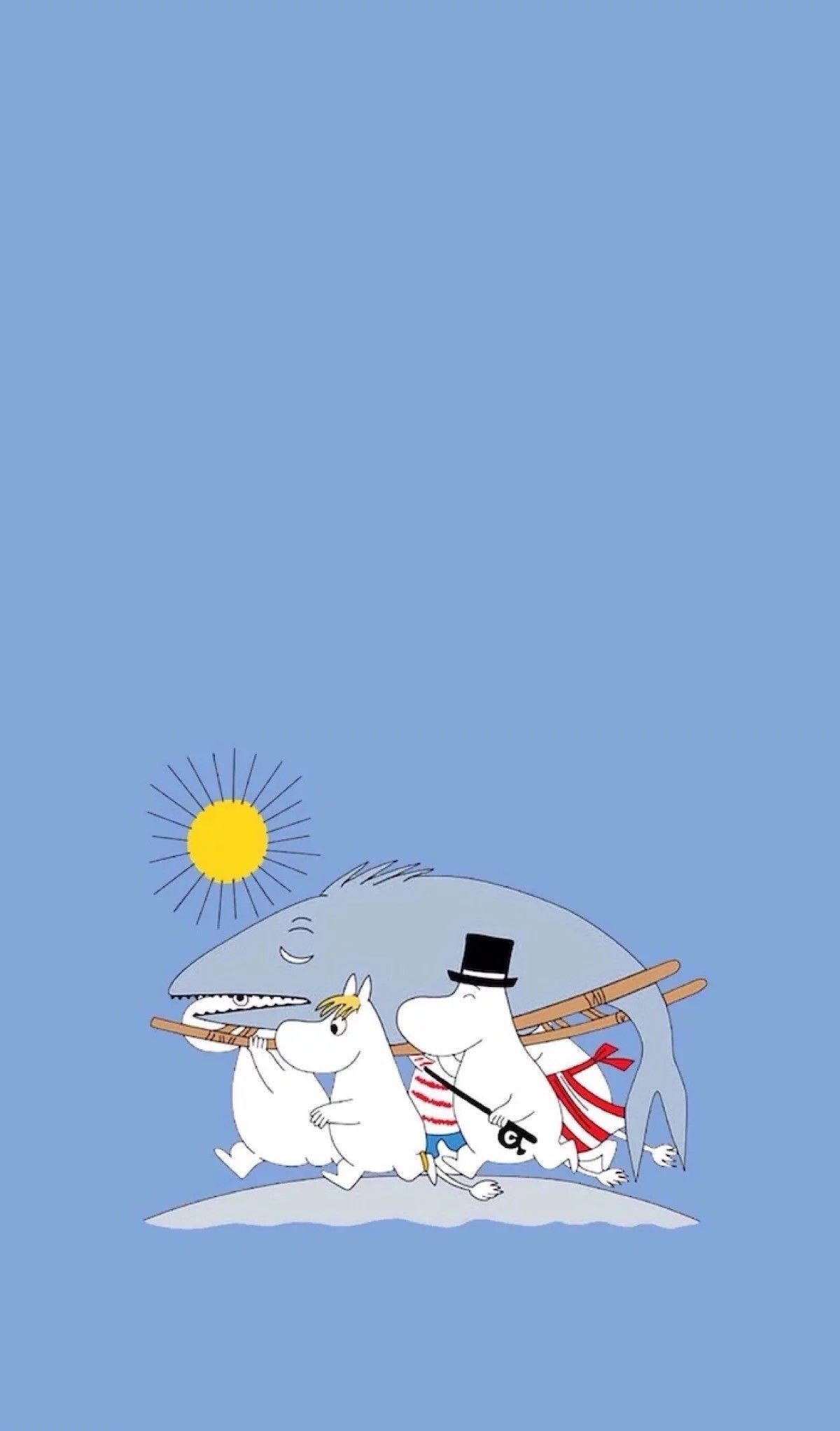 1200x2043 Moomin Wallpaper