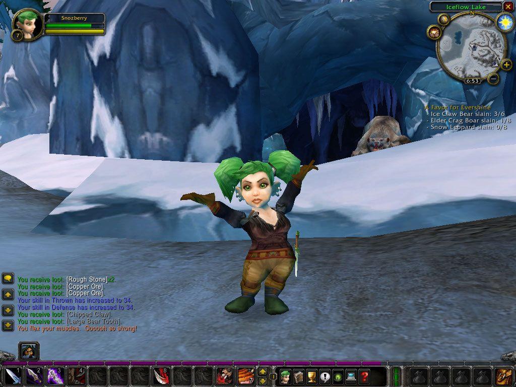 1024x768 Gnome Rogue of Warcraft Image