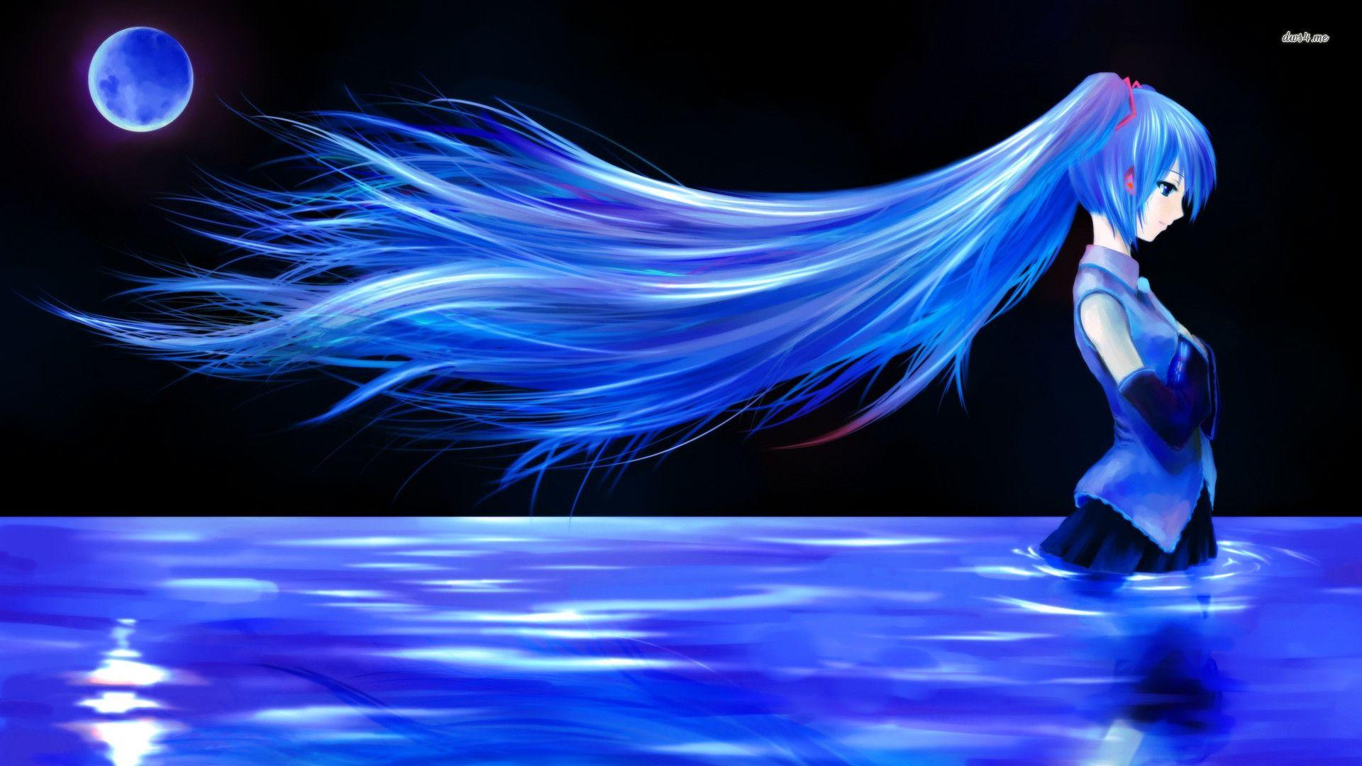 1920x1080 Miku Hatsune Desktop Wallpaper HD