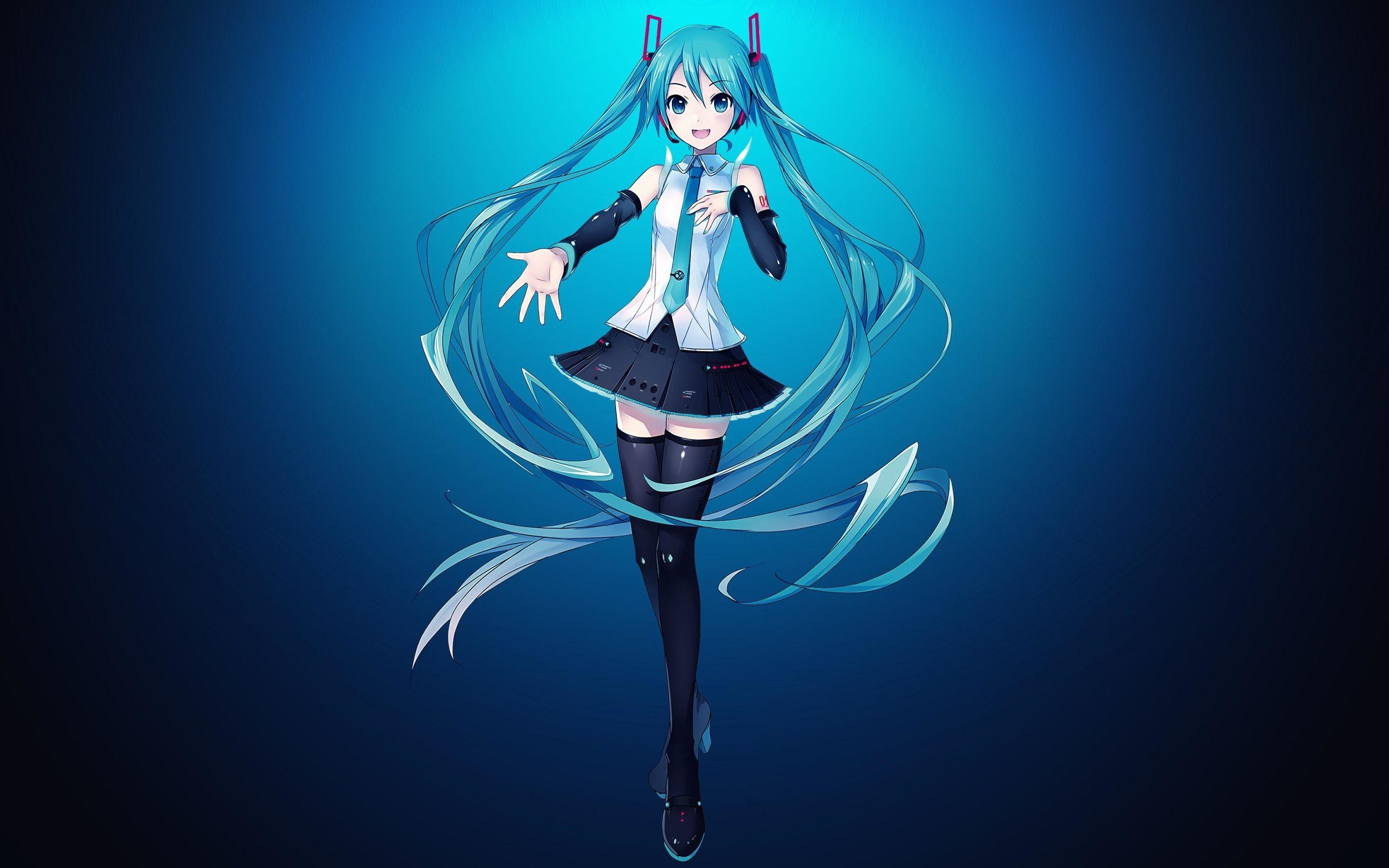 2880x1800 Hatsune Miku 4K Macbook Pro Retina Wallpaper, HD Anime