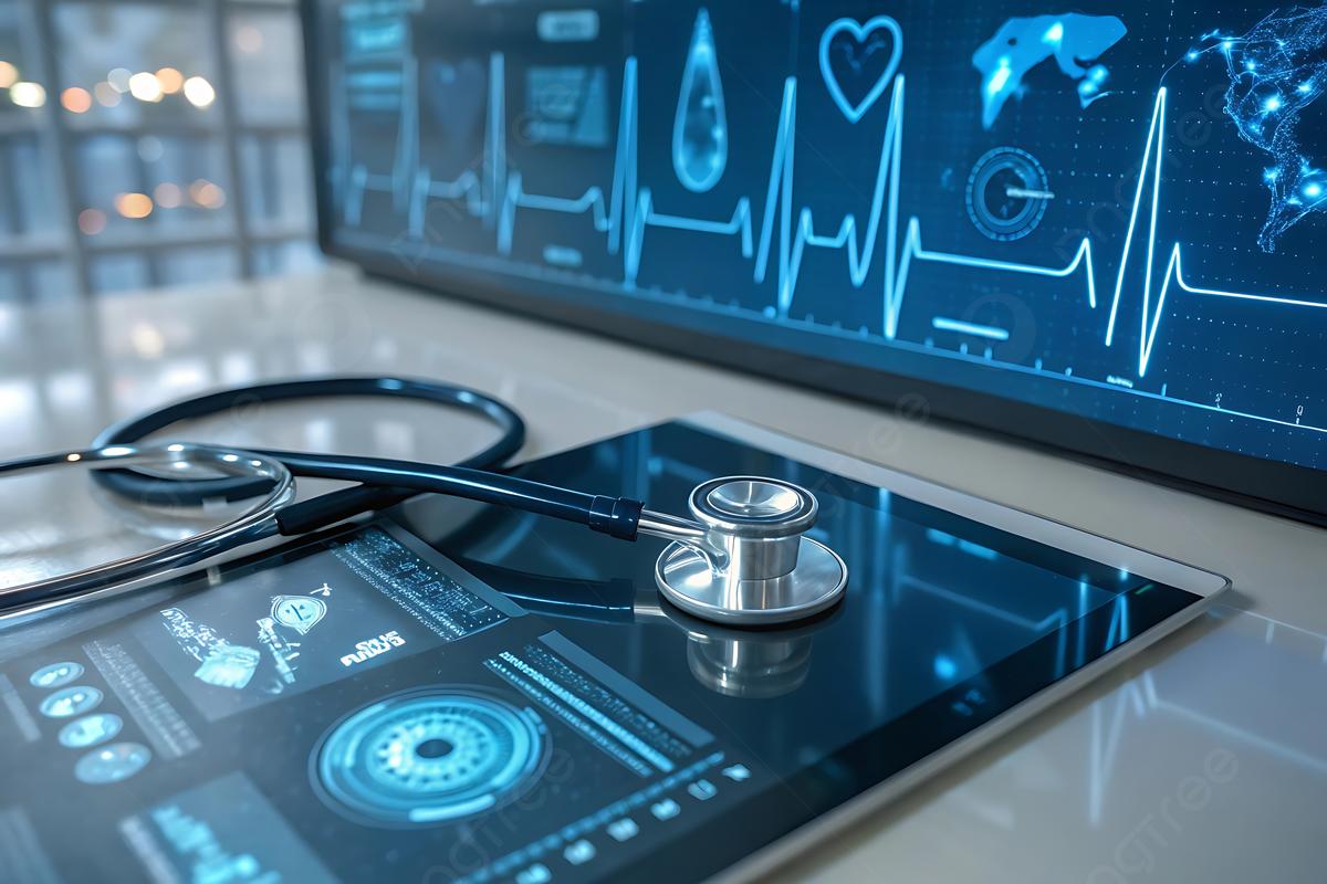 1200x800 Futuristic Medical Technology Digital Health Data Visualization, Futuristic Medical Technology, Digital Health Data, Ai In Medicine Background Image And Wallpaper for Free Download