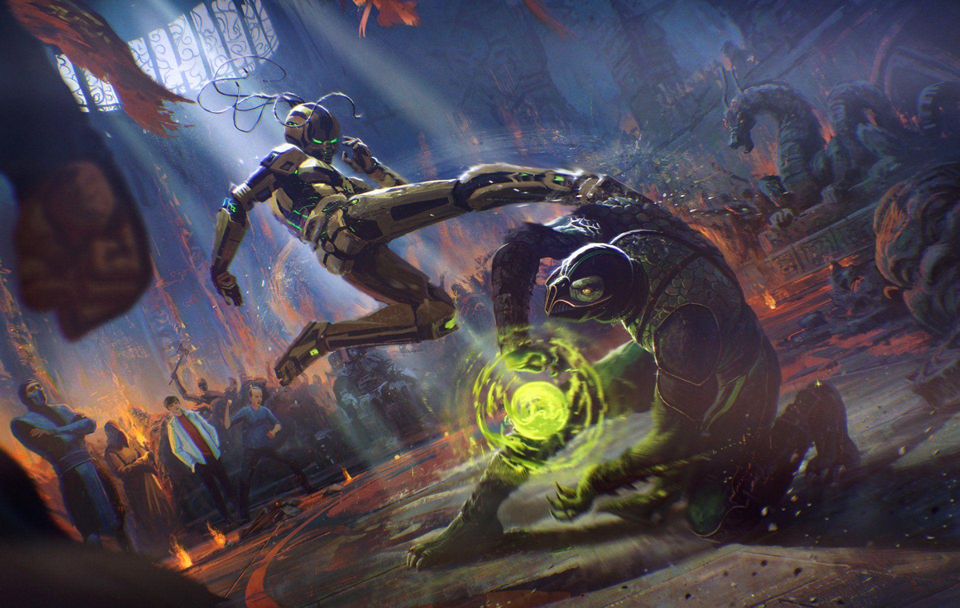 1920x1216 Cyrax (Mortal Kombat) HD Wallpaper