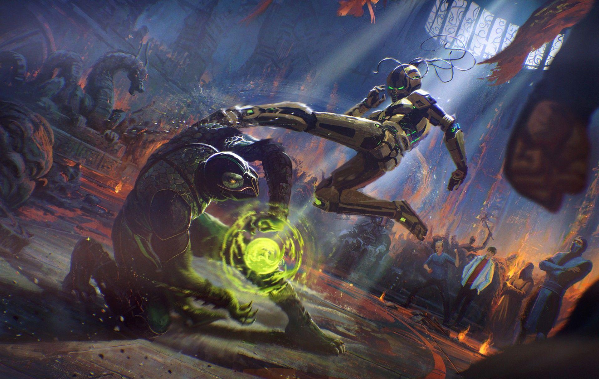 1920x1216 mortal kombat cyrax. Cyrax Mortal Kombat Movie HD
