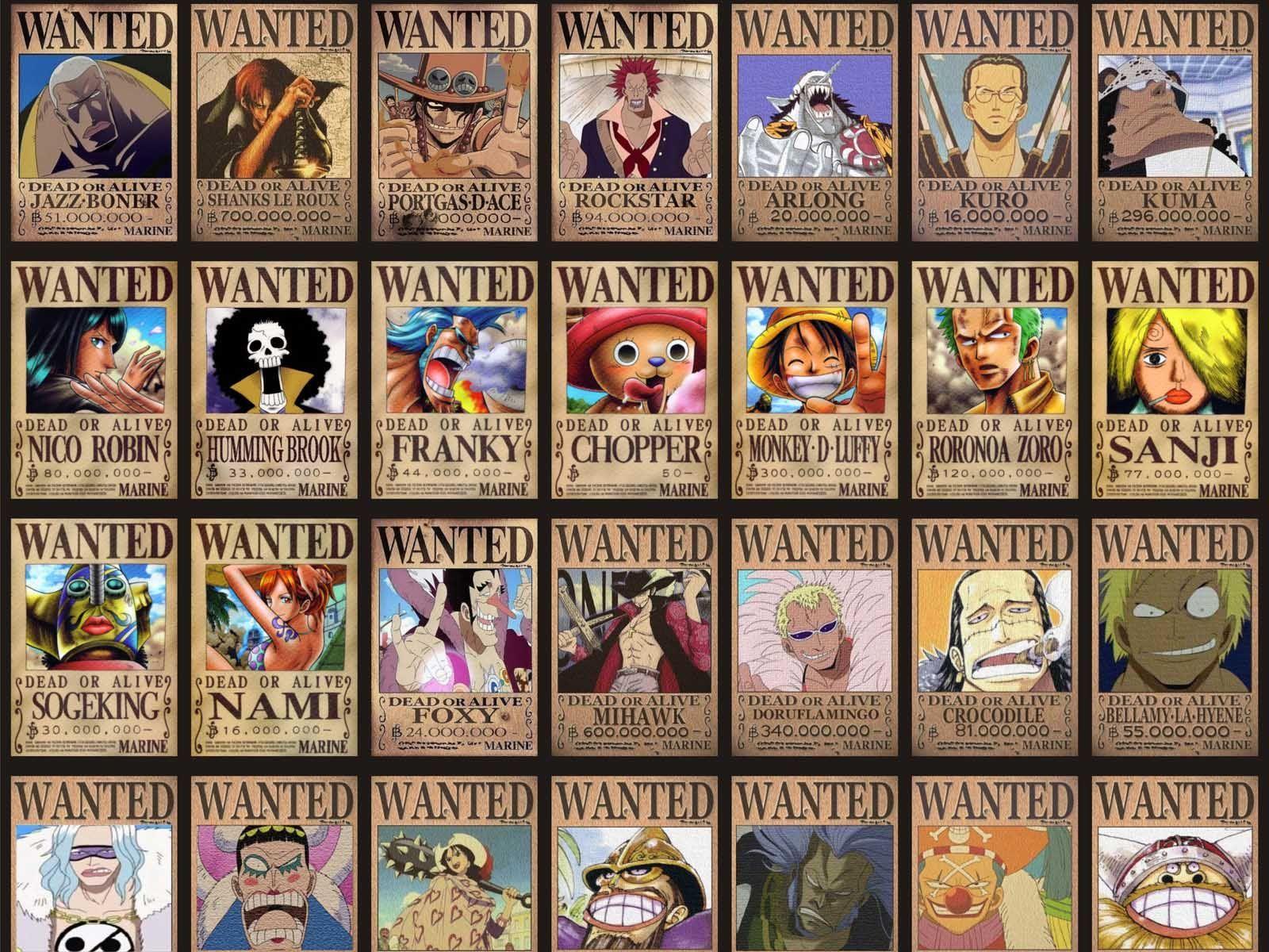 Tranh poster wanted lệnh truy nã One Piece dán tường, phong cách vintage  kích thước 50.5*35cm trang trí độc đáo - Giá Tiki khuyến mãi: 6,450đ - Mua  ngay! - Tư vấn