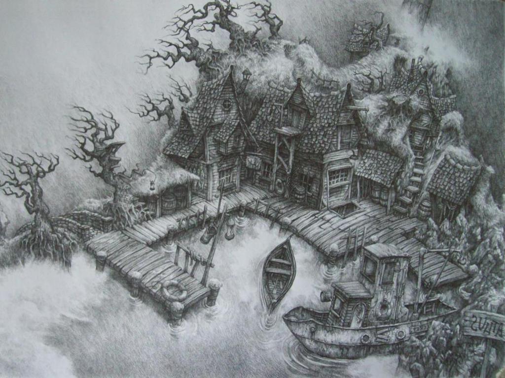 Pencil Drawing Wallpapers - Top Free Pencil Drawing Backgrounds ...