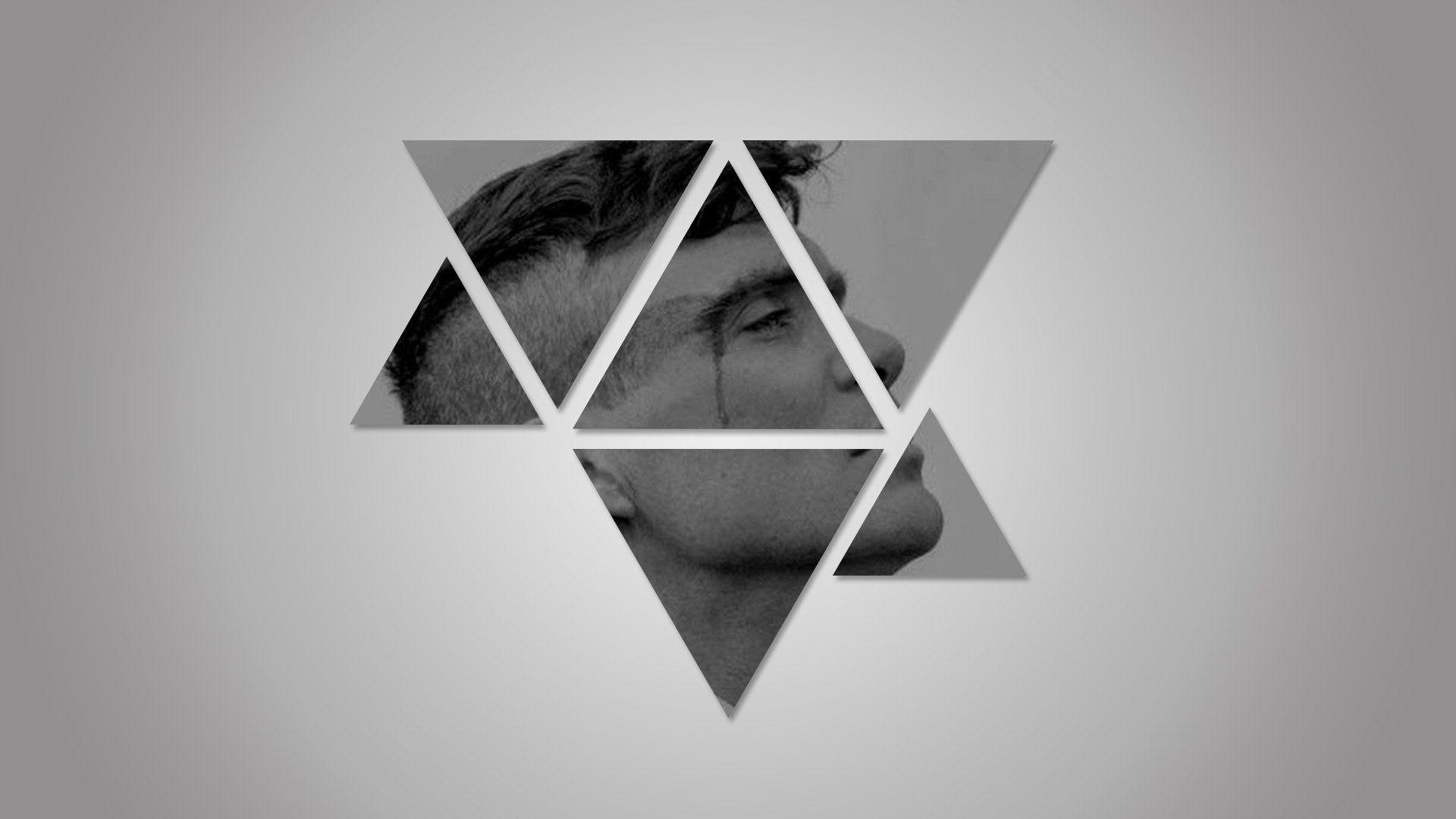 1920x1080 Cillian Murphy, Peaky Blinders, Thomas Shelby, Abstract, Triangle