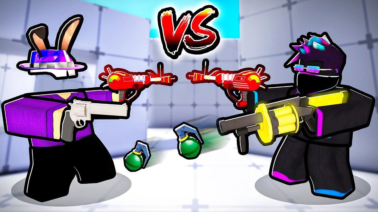 1280x720 I 1v1ed THE OWNER with DOUBLE WEAPONS in Roblox Rivals!
