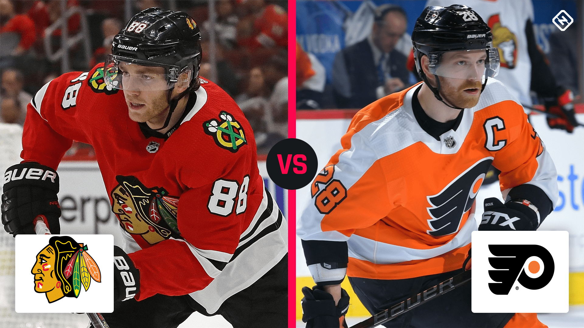 1920x1080 Chicago Blackhawks vs. Philadelphia Flyers results: Travis Konecny