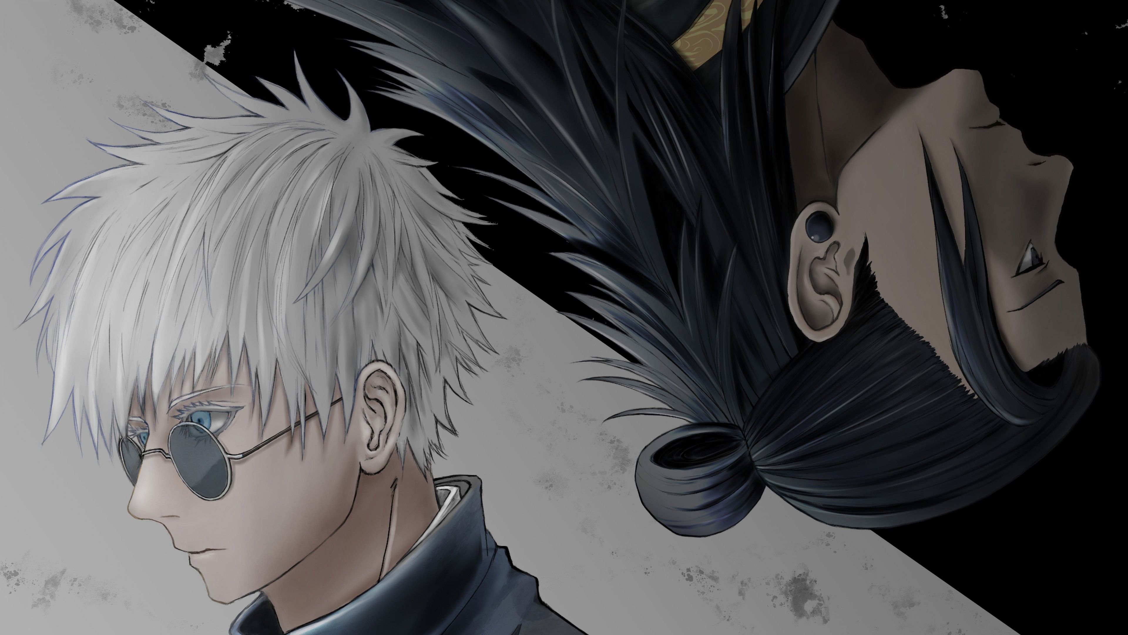 3840x2160 Satoru Gojo Suguru Geto 4K 5K HD Jujutsu Kaisen Wallpaper
