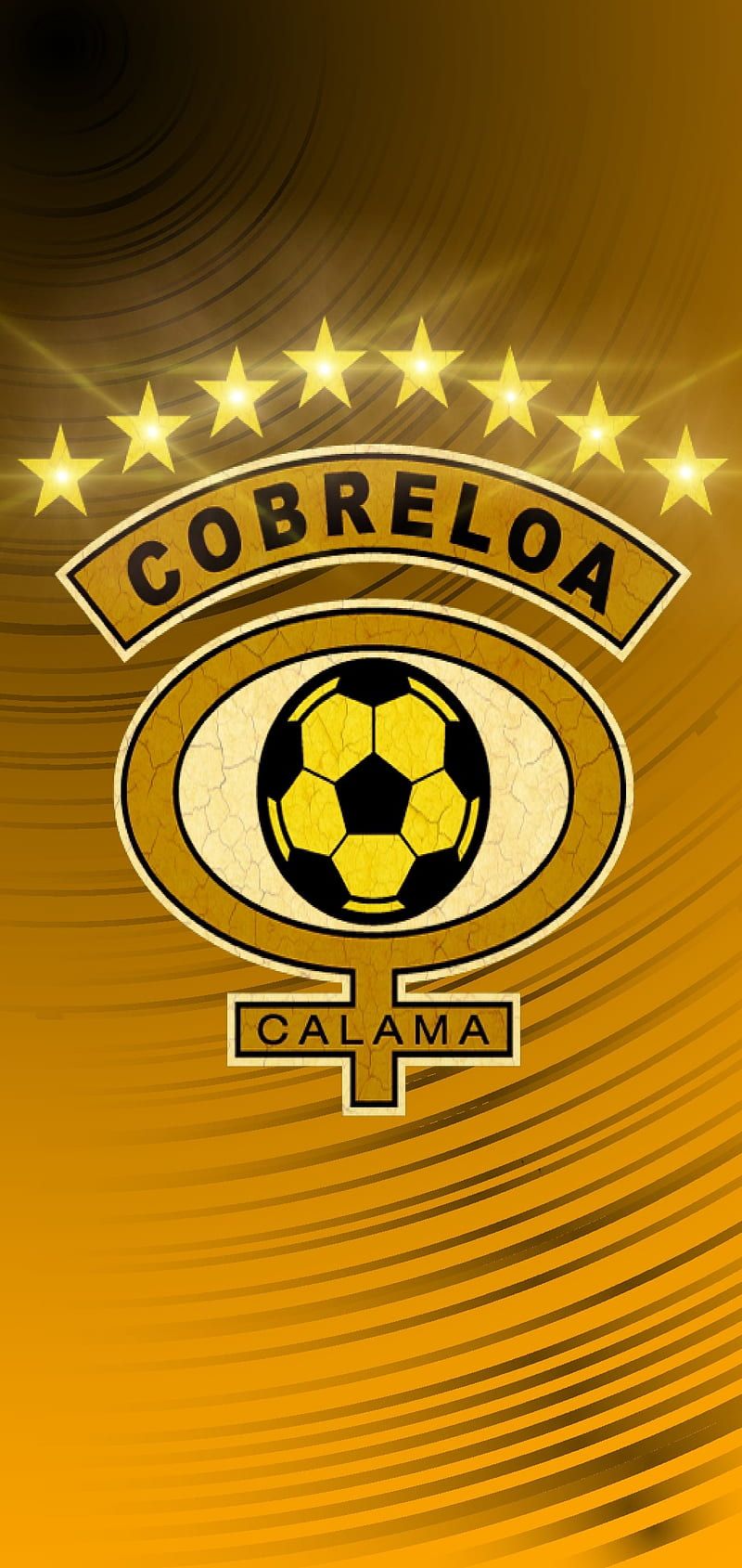 800x1689 Cobreloa V logo, football, shield, chile, HD phone wallpaper