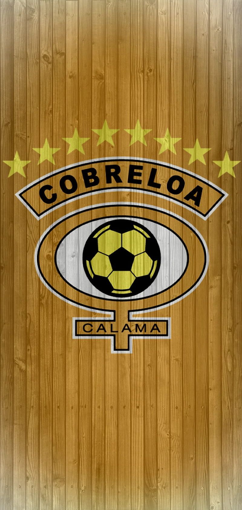 800x1689 Cobreloa V football, shield, chile, HD phone wallpaper