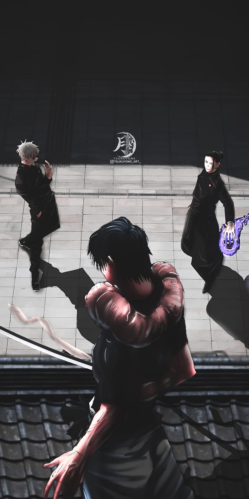 800x1600 Gojo satoru, geto, gojo satoru, jujutsu kaisen, geto suguru, anime, HD phone wallpaper