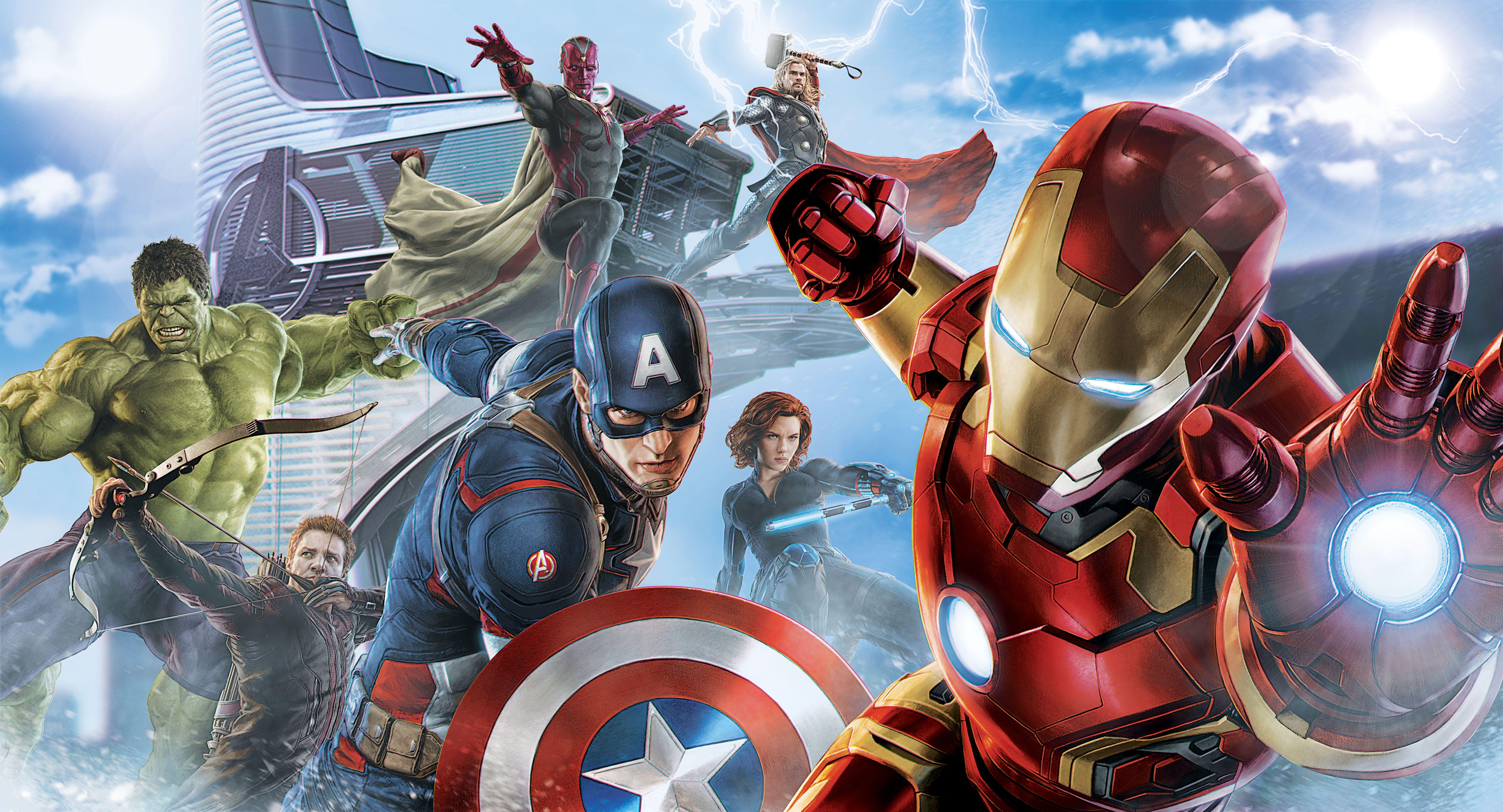 Marvel Avengers 3D Wallpapers - Top Free Marvel Avengers 3D Backgrounds -  WallpaperAccess