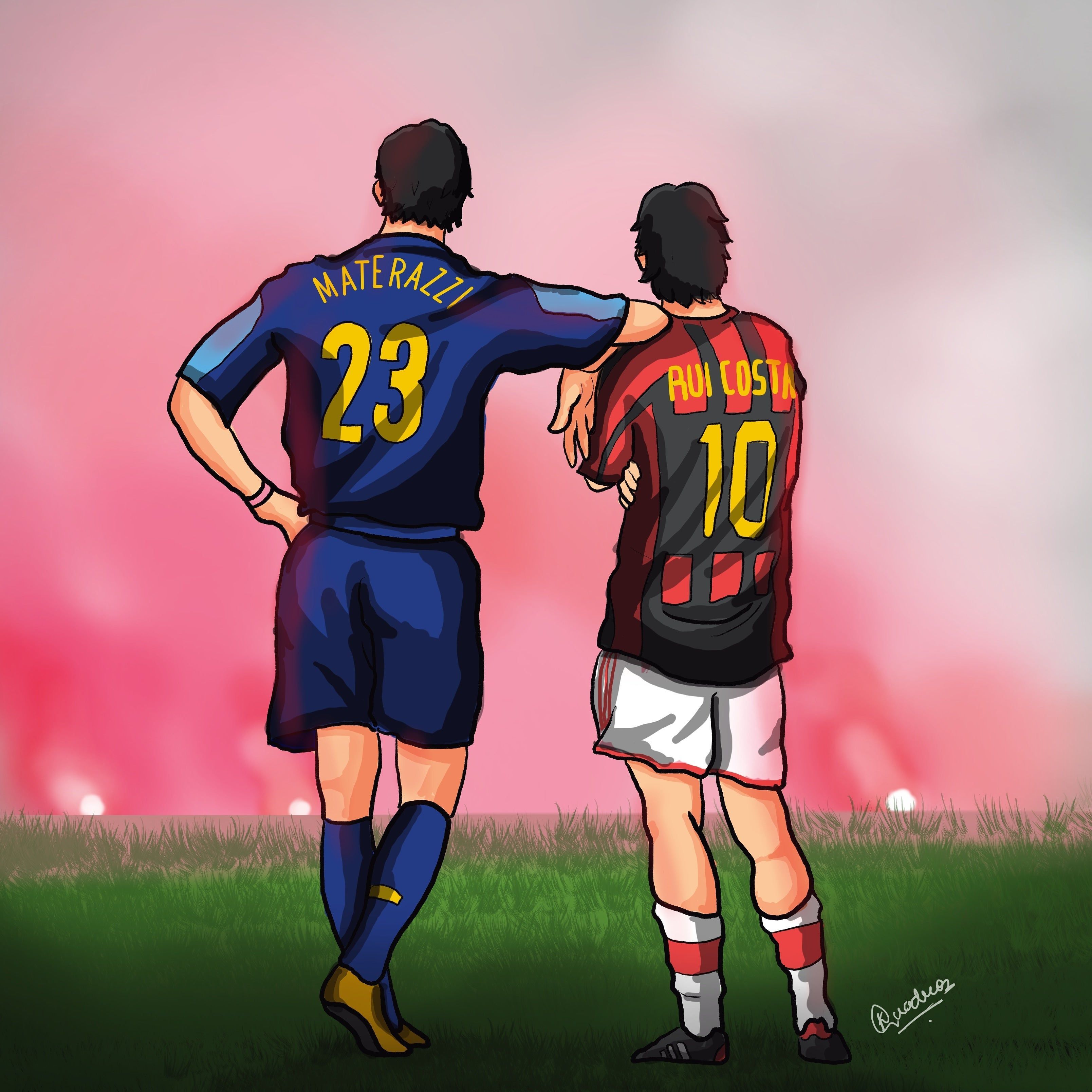 3217x3217 Milan Derby Wallpaper