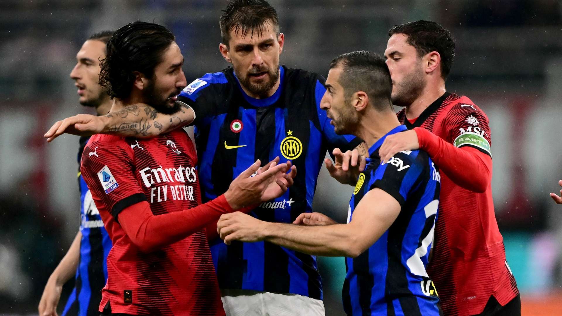 1920x1080 Christian Pulisic and AC Milan suffer the ultimate embarrassment as Inter win Serie A title in wild derby that sees three players sent off in stoppage time