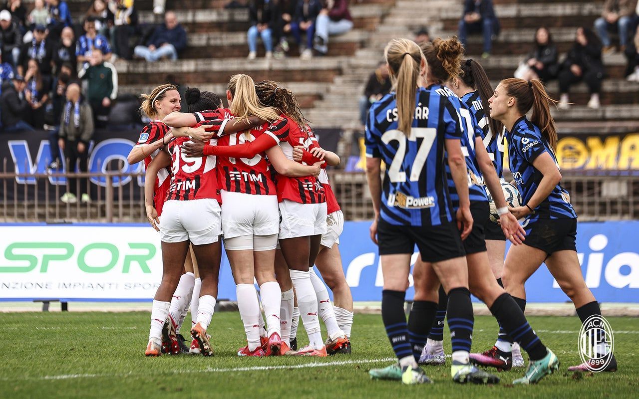 1280x800 Inter 3 3 AC Milan Women: Rossonere Come From Behind Three Times To Earn Derby Draw