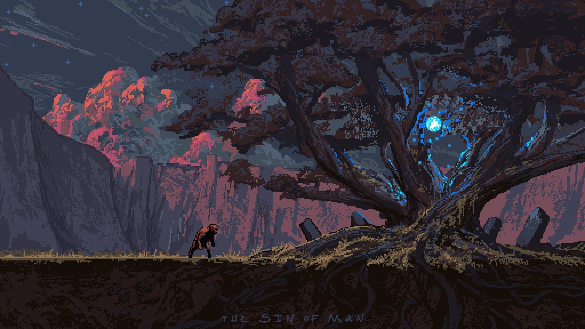 2048x1152 Pixel Fantasy Wallpaper