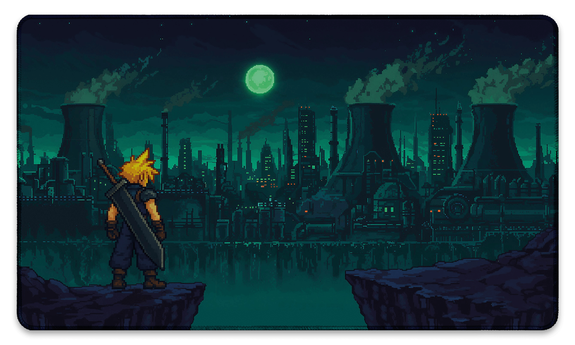 2000x1200 Pixel Art Cloud