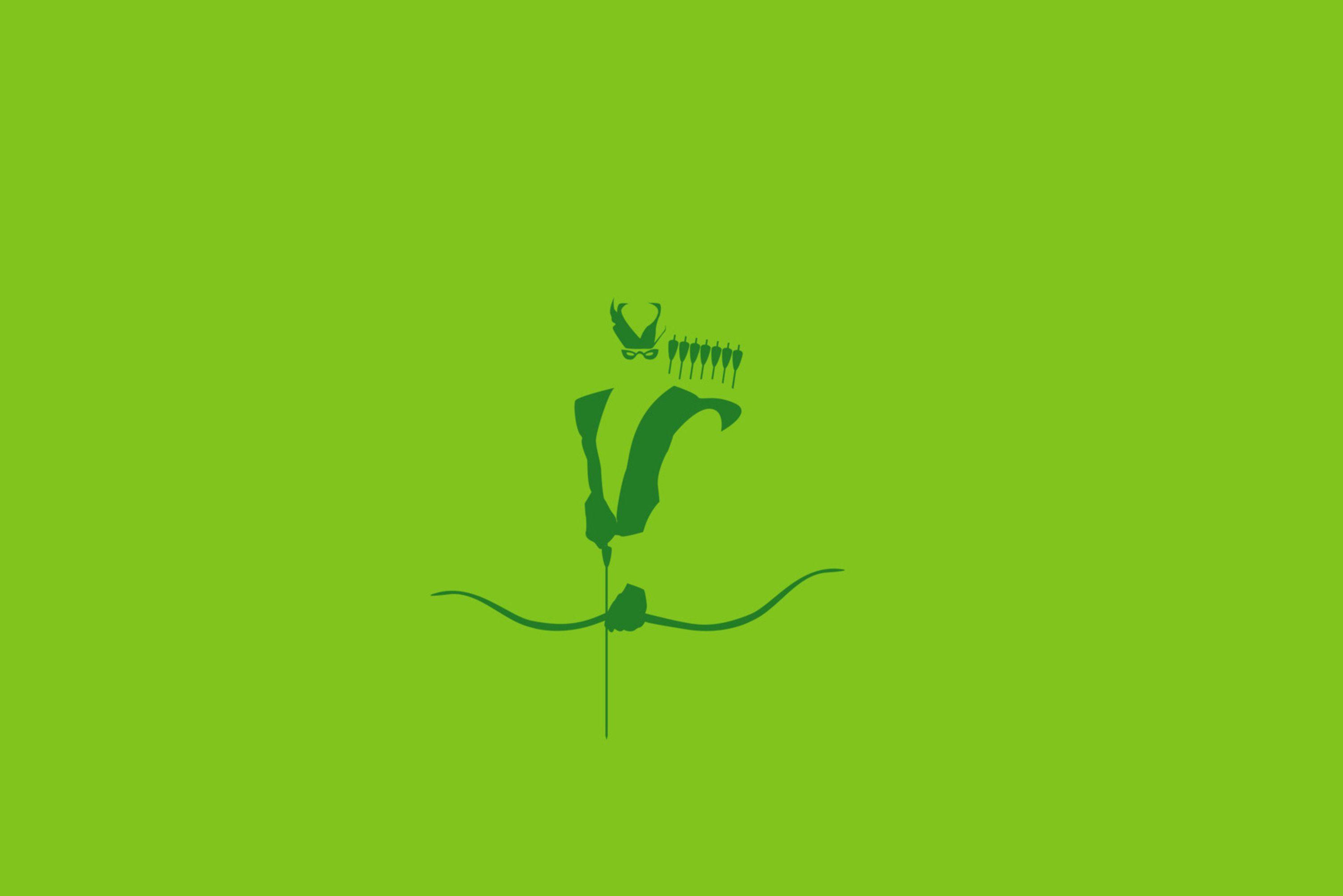 3000x2001 Green Arrow Minimalism HD 3000x2001 Resolution HD 4k