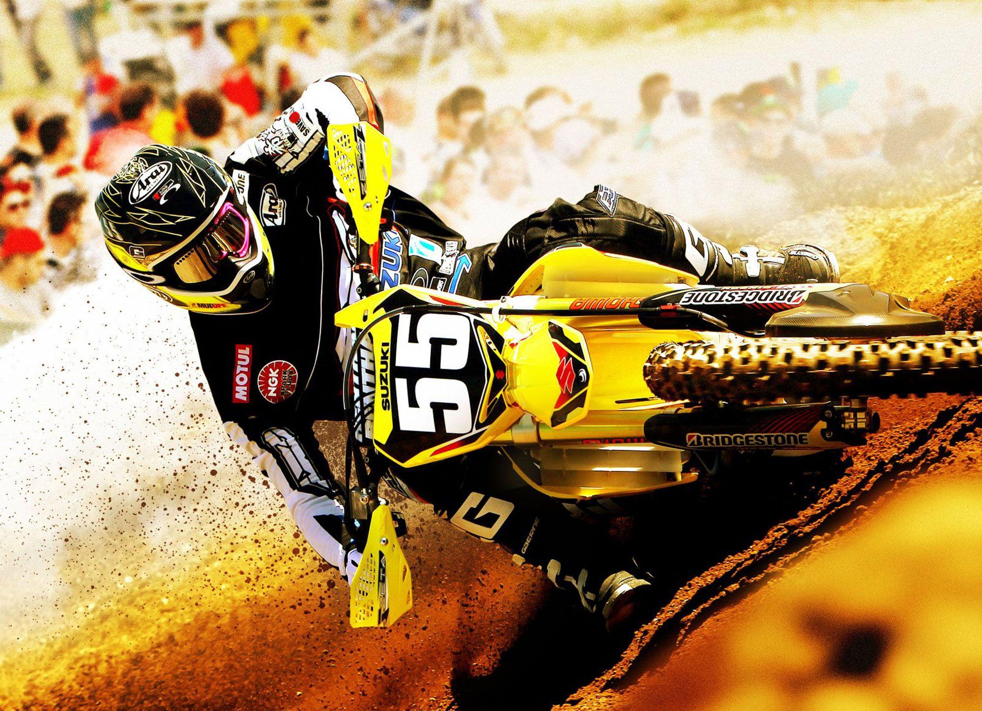 Suzuki Motocross Wallpapers - Top Free Suzuki Motocross Backgrounds ...