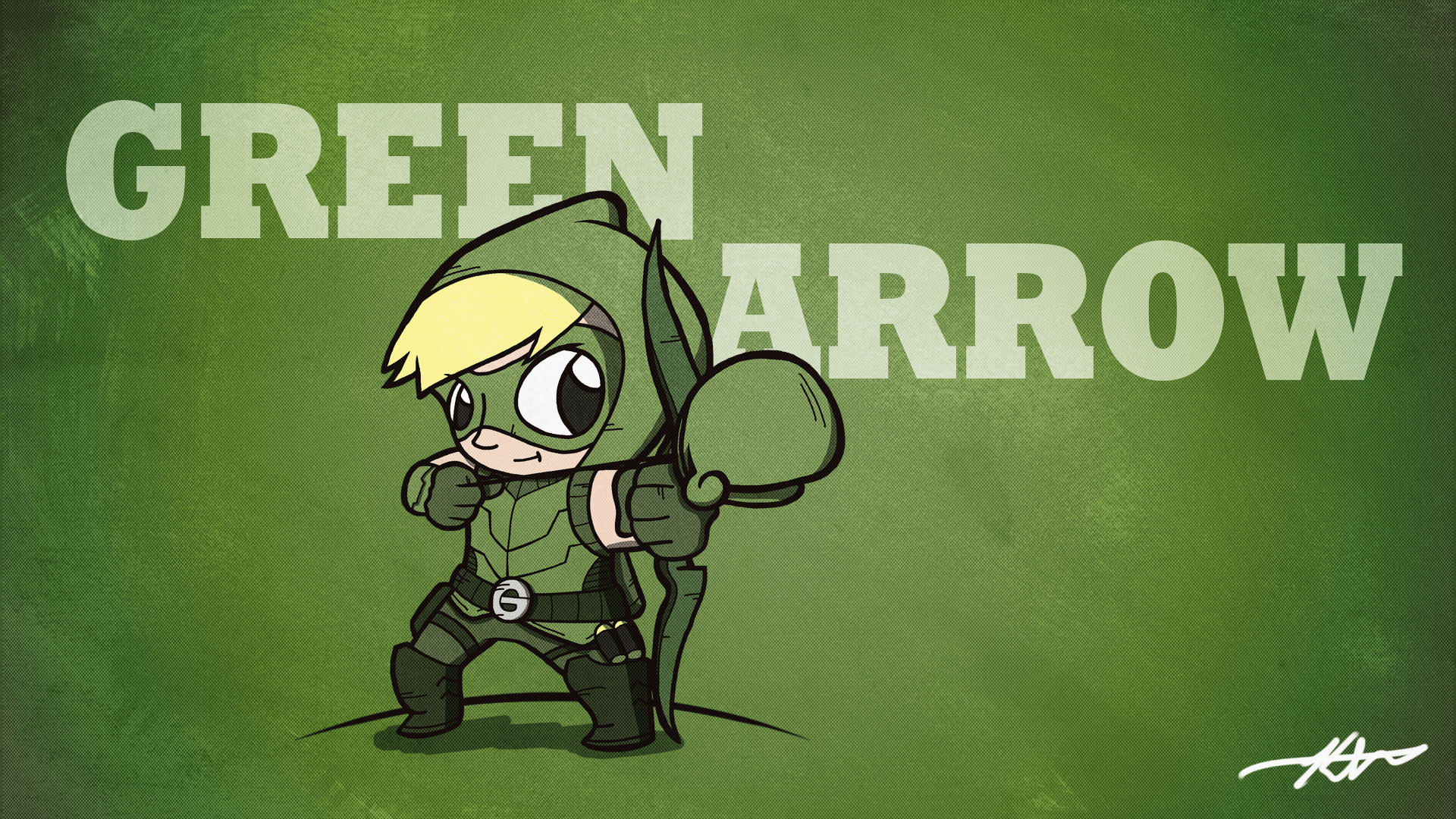 1920x1080 Green Arrow Wallpaper [1920x1080]